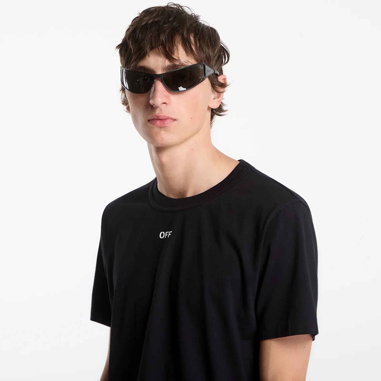 Koszulki Off-White Industrial Half Arrow Regular S/S Tee UNISEX Black