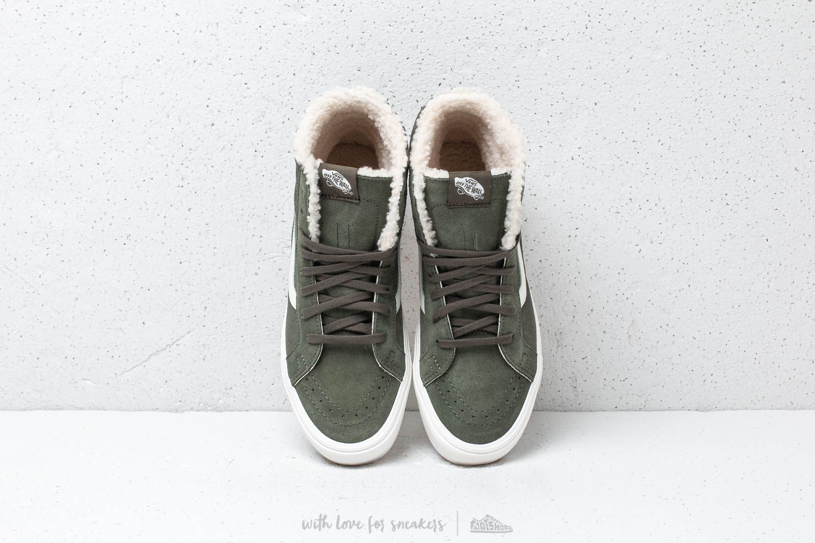 Sko til mænd Vans SK8-Hi Reissue Lite (Sherpa) Green