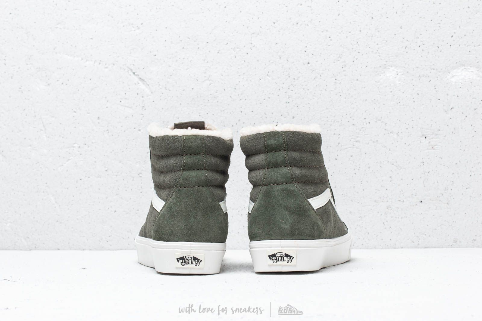 Sko til mænd Vans SK8-Hi Reissue Lite (Sherpa) Green