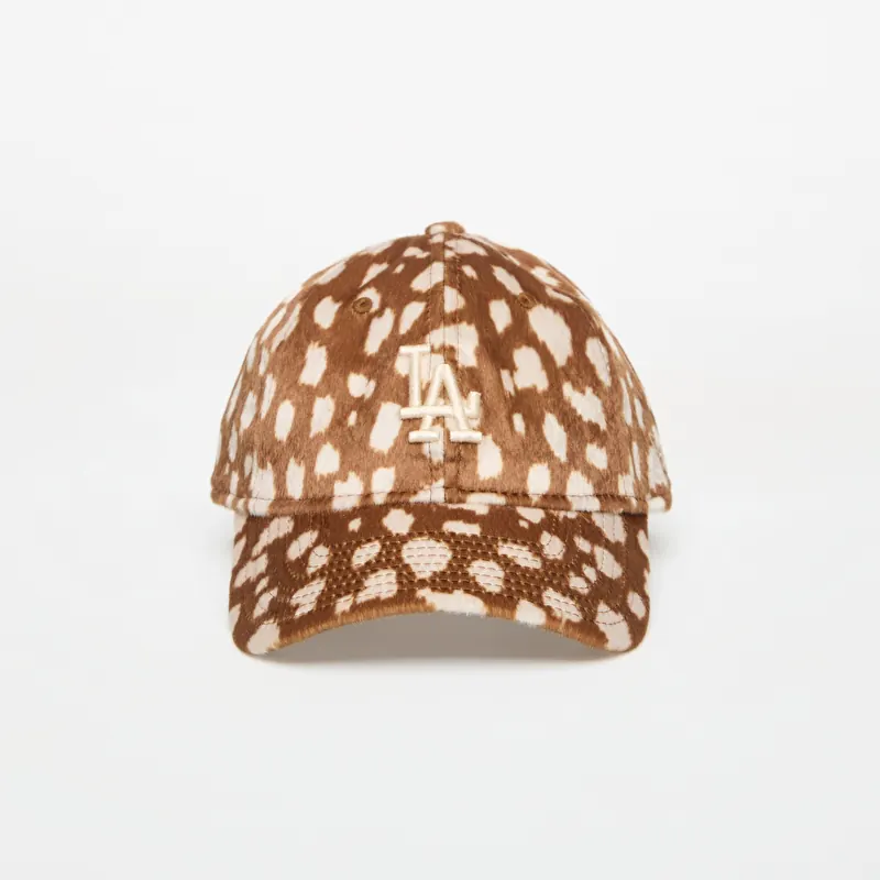 Hette New Era 9TWENTY MLB Animal Print Los Angeles Dodgers Taupe/ Ivory