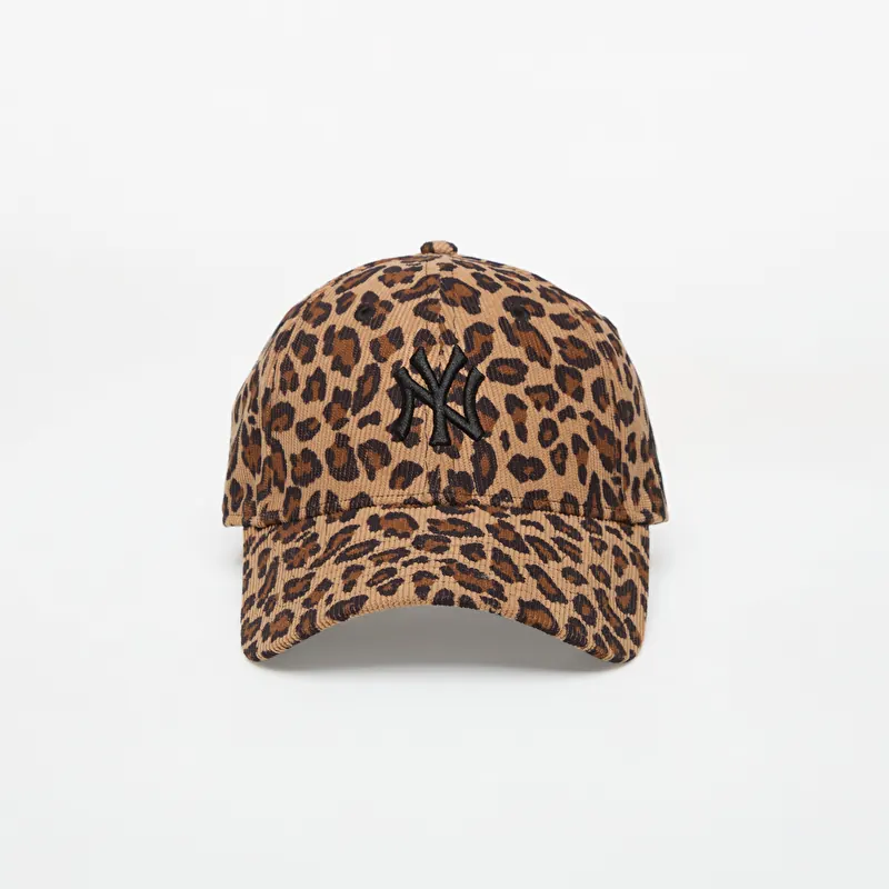 Capac New Era 9FORTY MLB Leopard Cord New York Yankees Brown