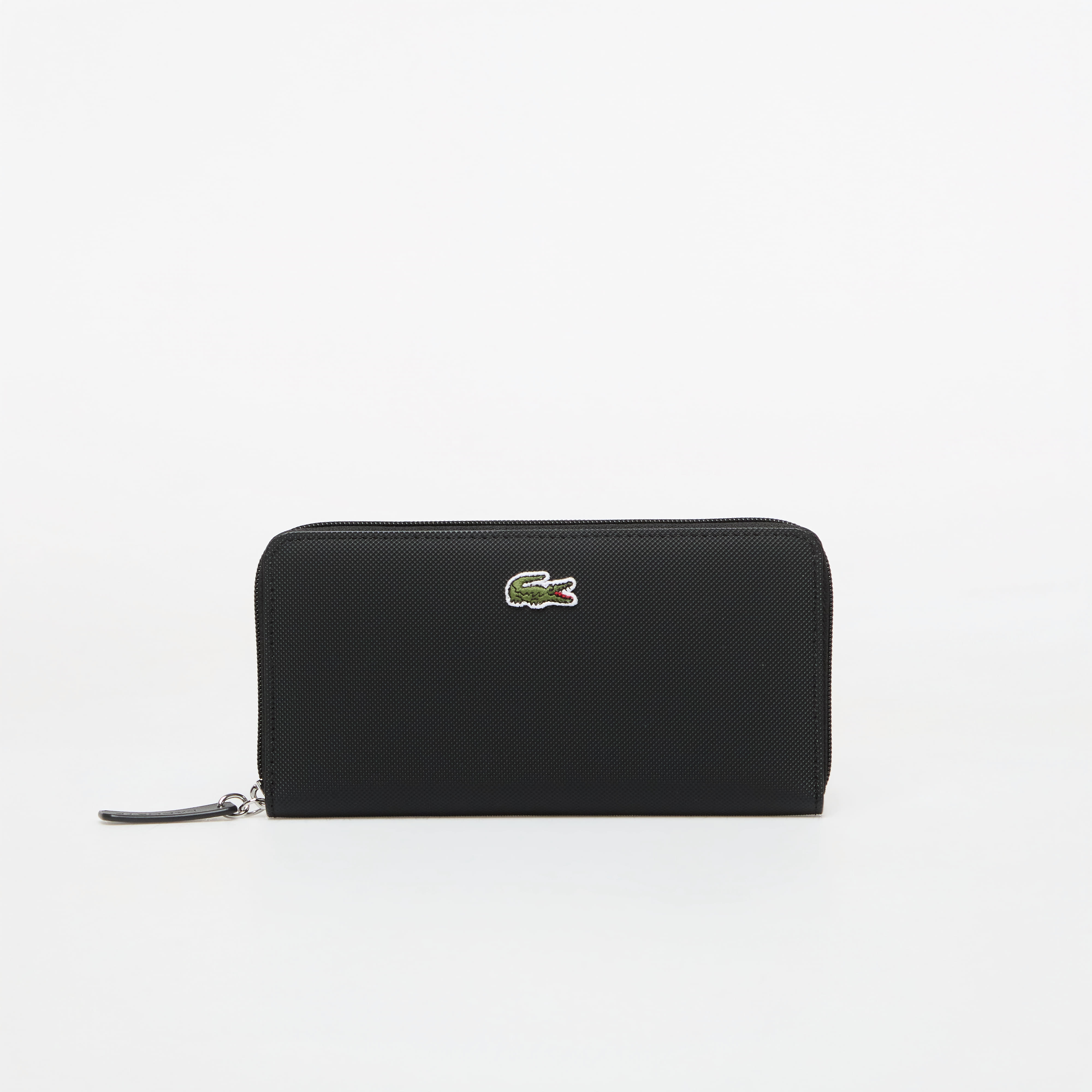 Portofel Lacoste L Zip Wallet Black Universal