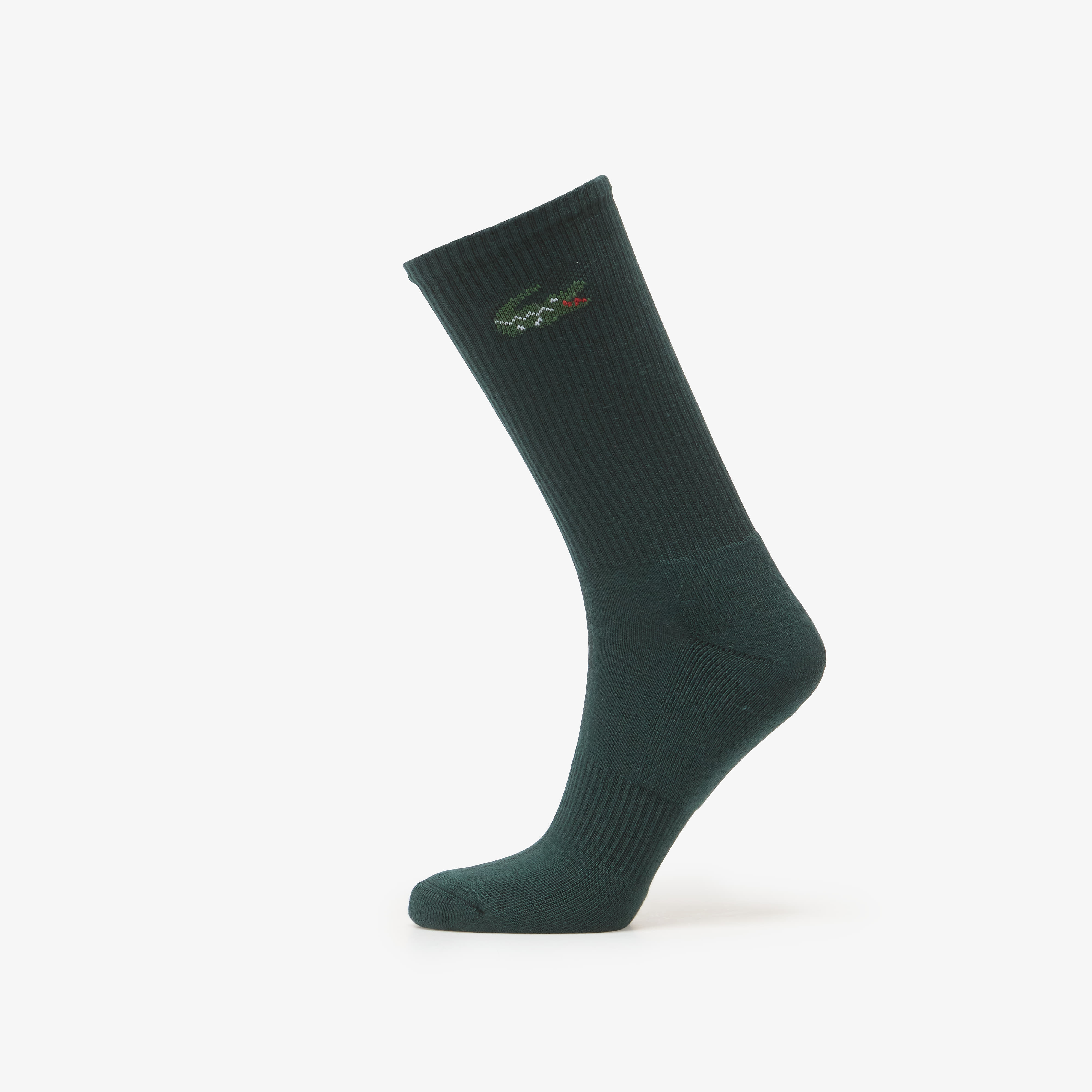 Чорапи Lacoste Crew Sock Black/ Silver Chine-White-Lichen-Sinople-Black 43-46