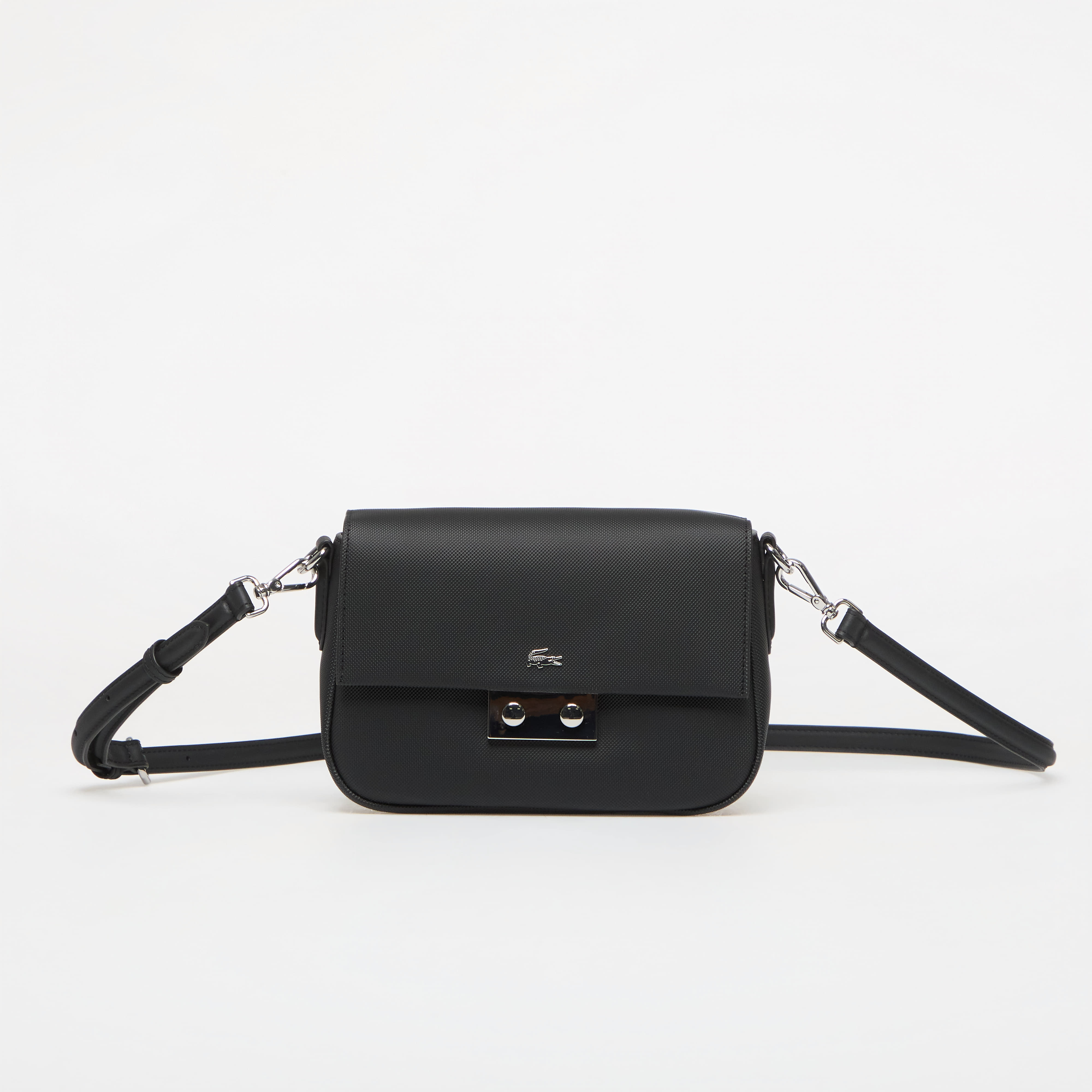 Handbag Lacoste Flap Crossover Bag Noir Universal