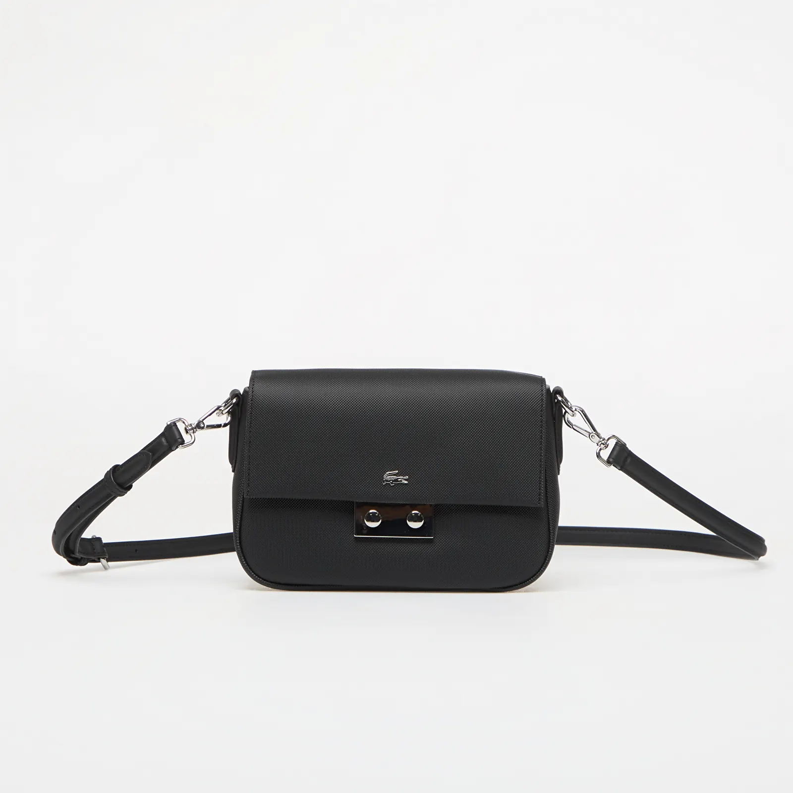 Handtassen Lacoste Flap Crossover Bag Noir