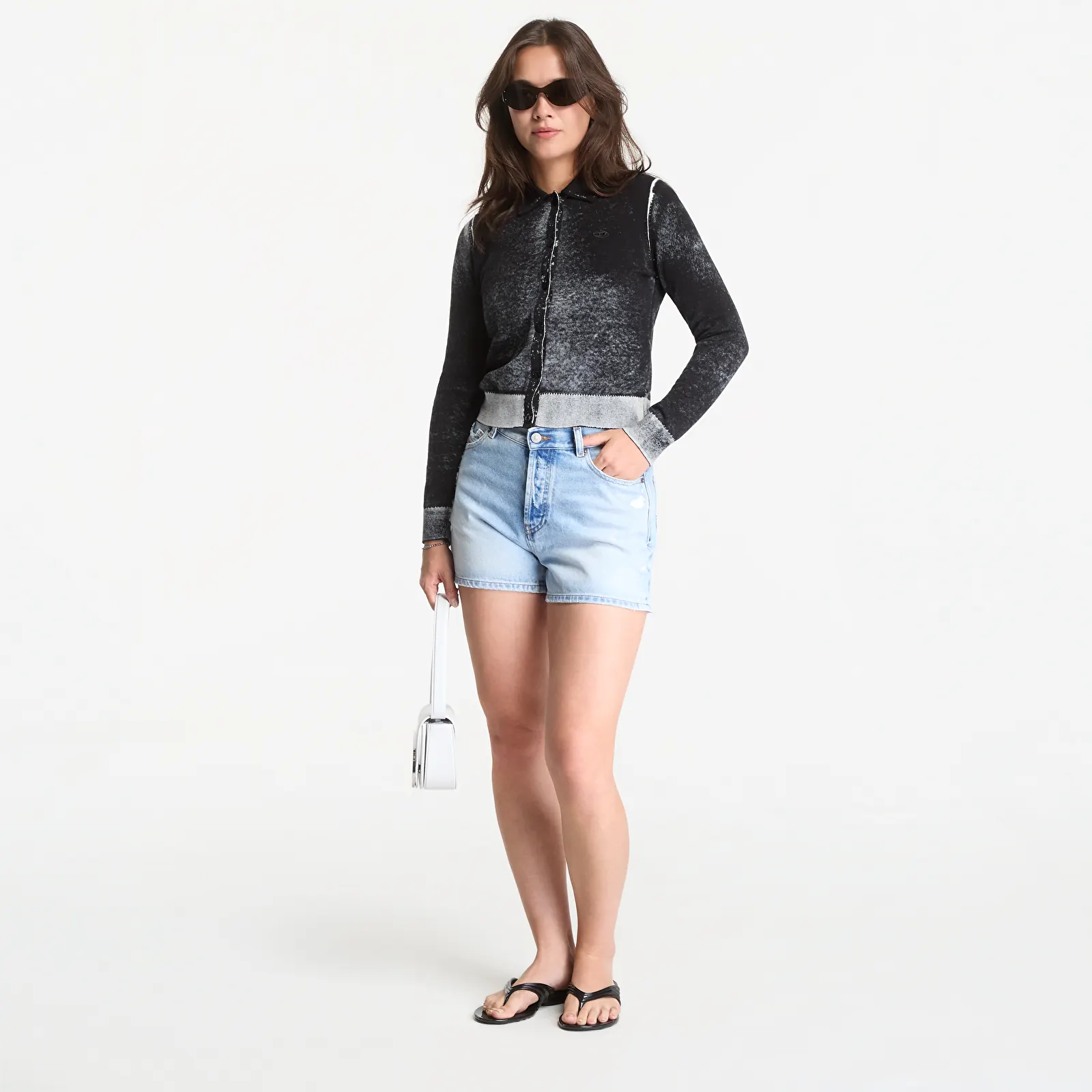 Jerseys de mujer Diesel M-Loren Knitwear Black