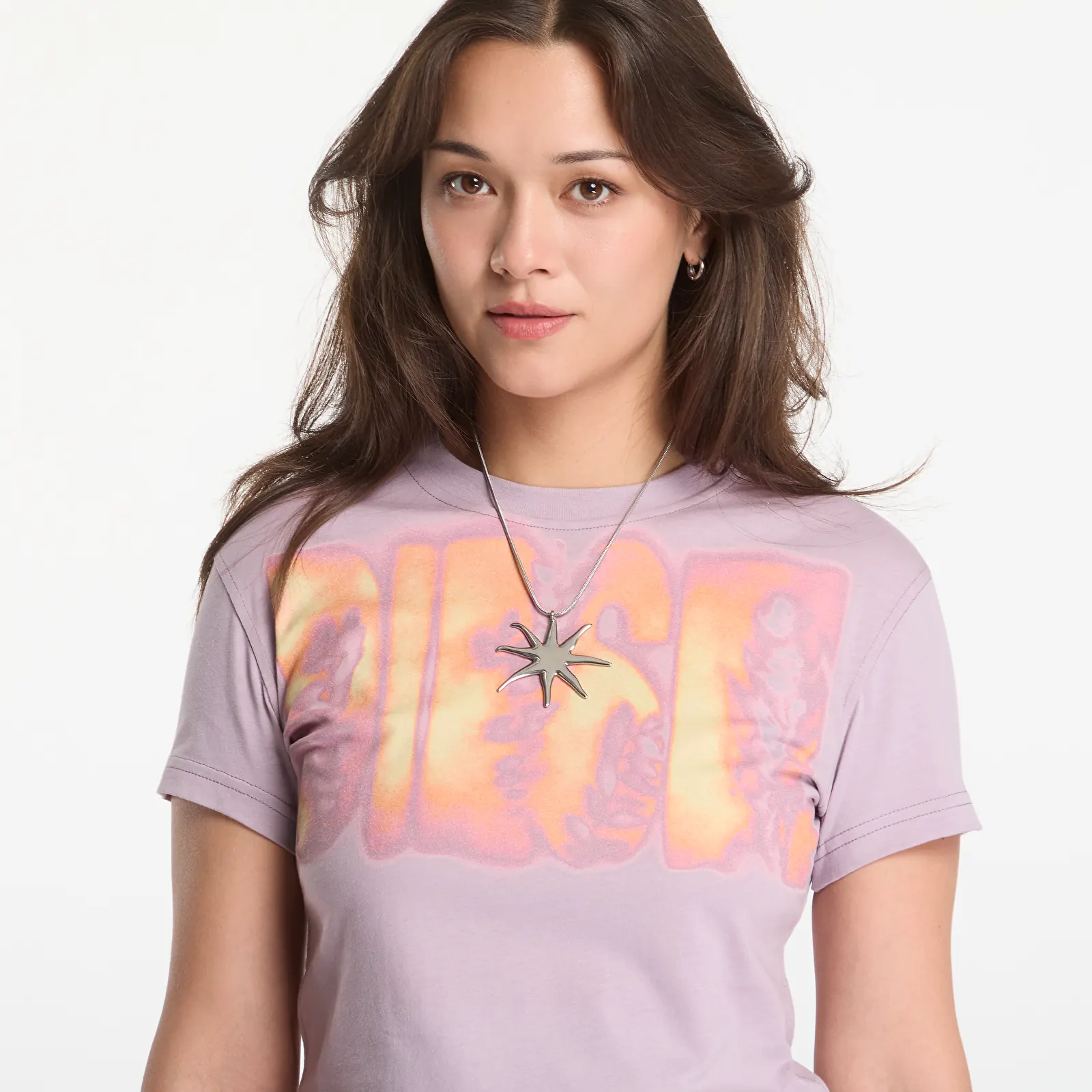 Women's T-shirts Diesel T-Ila-Aa3 T-Shirt Nirvana