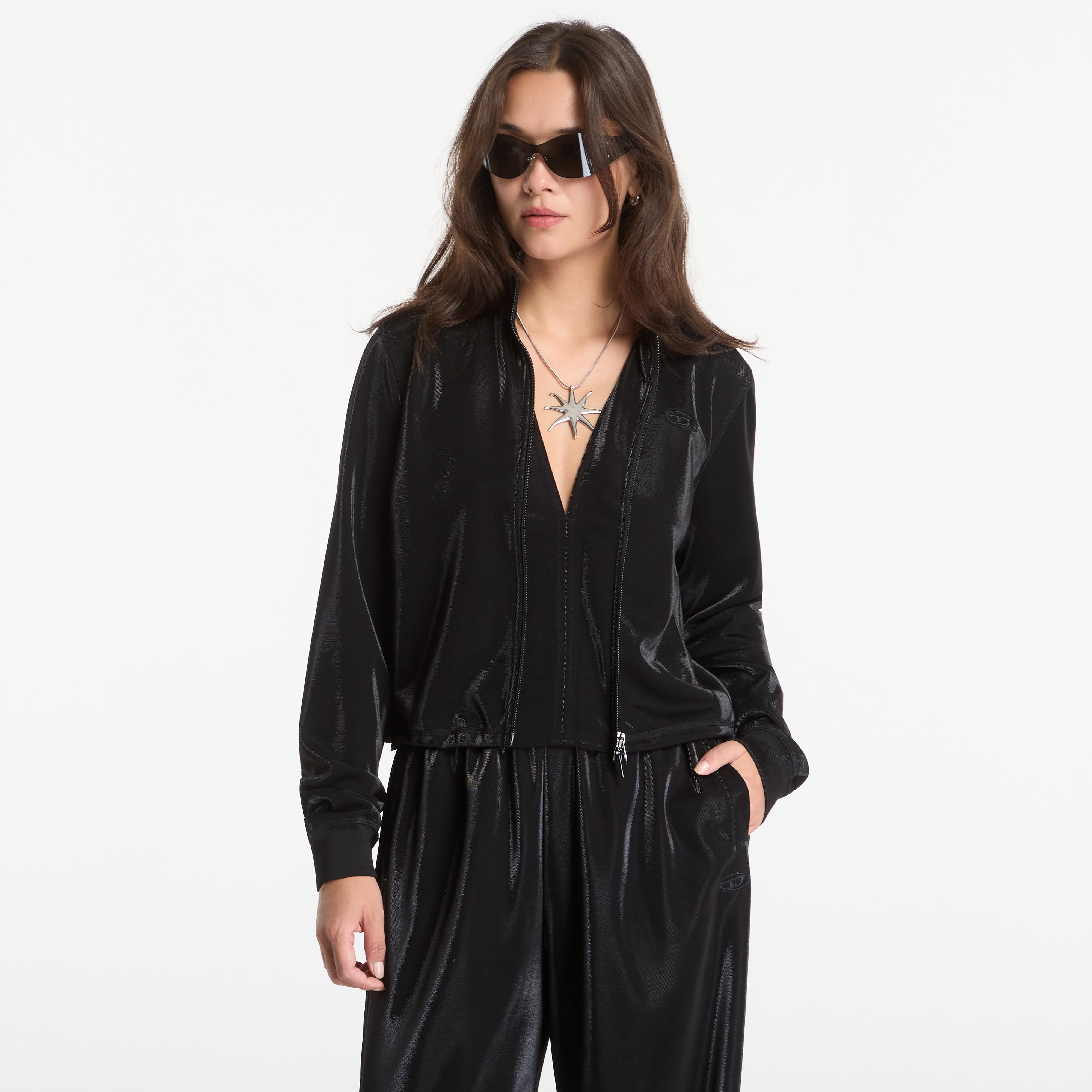 Суитшърт Diesel F-Rosy Sweat-Shirt Black XS