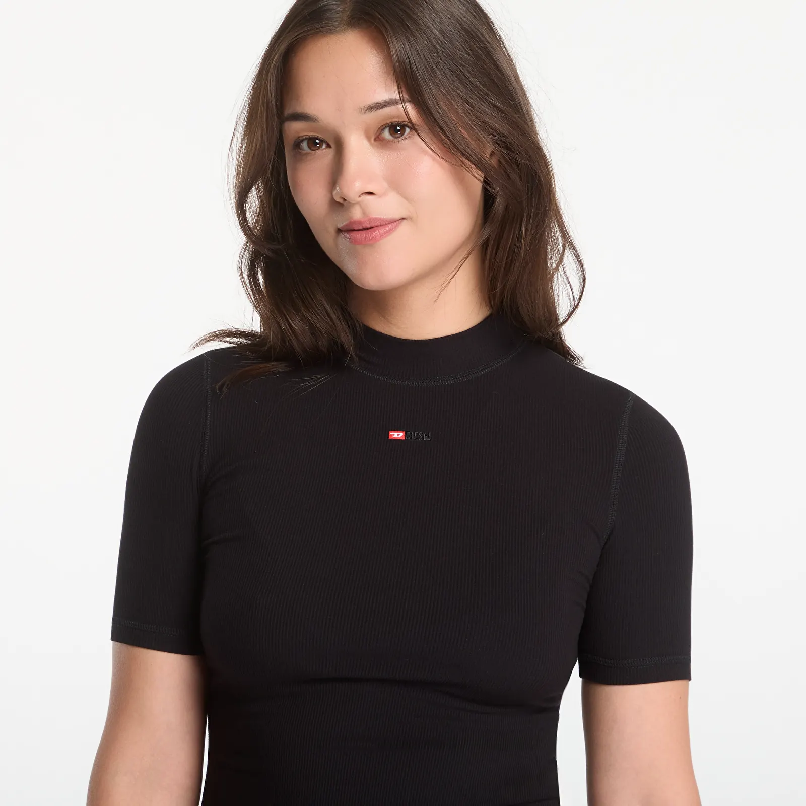 Women's tops Diesel T-Mokky-Microdiv Tank Top Black