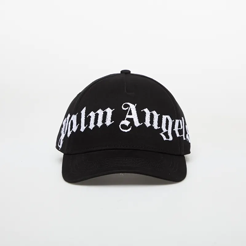 Шапка Palm Angels Overlogo Cap Black/ Off White