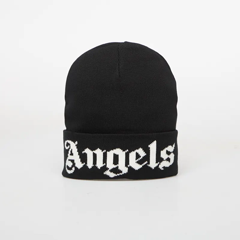 Șapcă Palm Angels Palm Beanie Black/ Off White