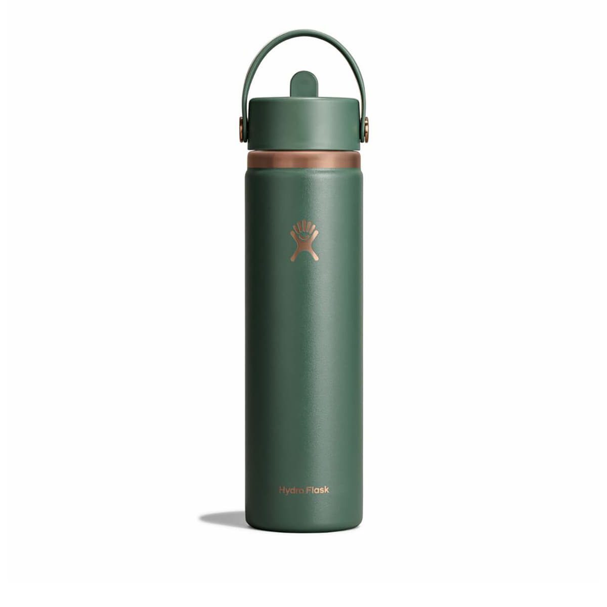 Drinking bottles Hydro Flask 710 ml Wide Flex Straw Cap Forest Green Arc