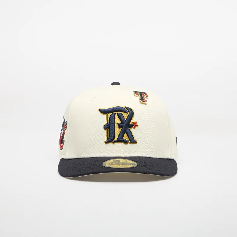 Cap New Era 59FIFTY MLB Pin Texas Rangers Navy/ White