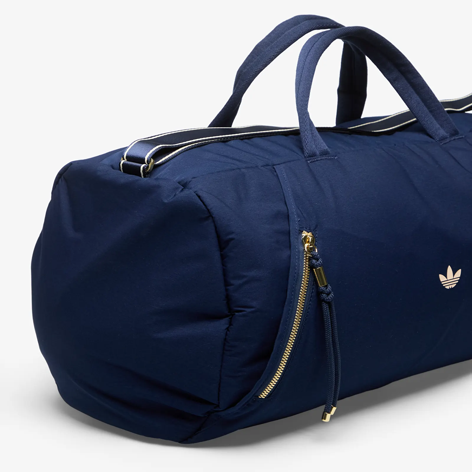 Duffle bag adidas OG Sport Duffel Bag Medium Night Indigo/ Warm Vanilla/ Gold Met.