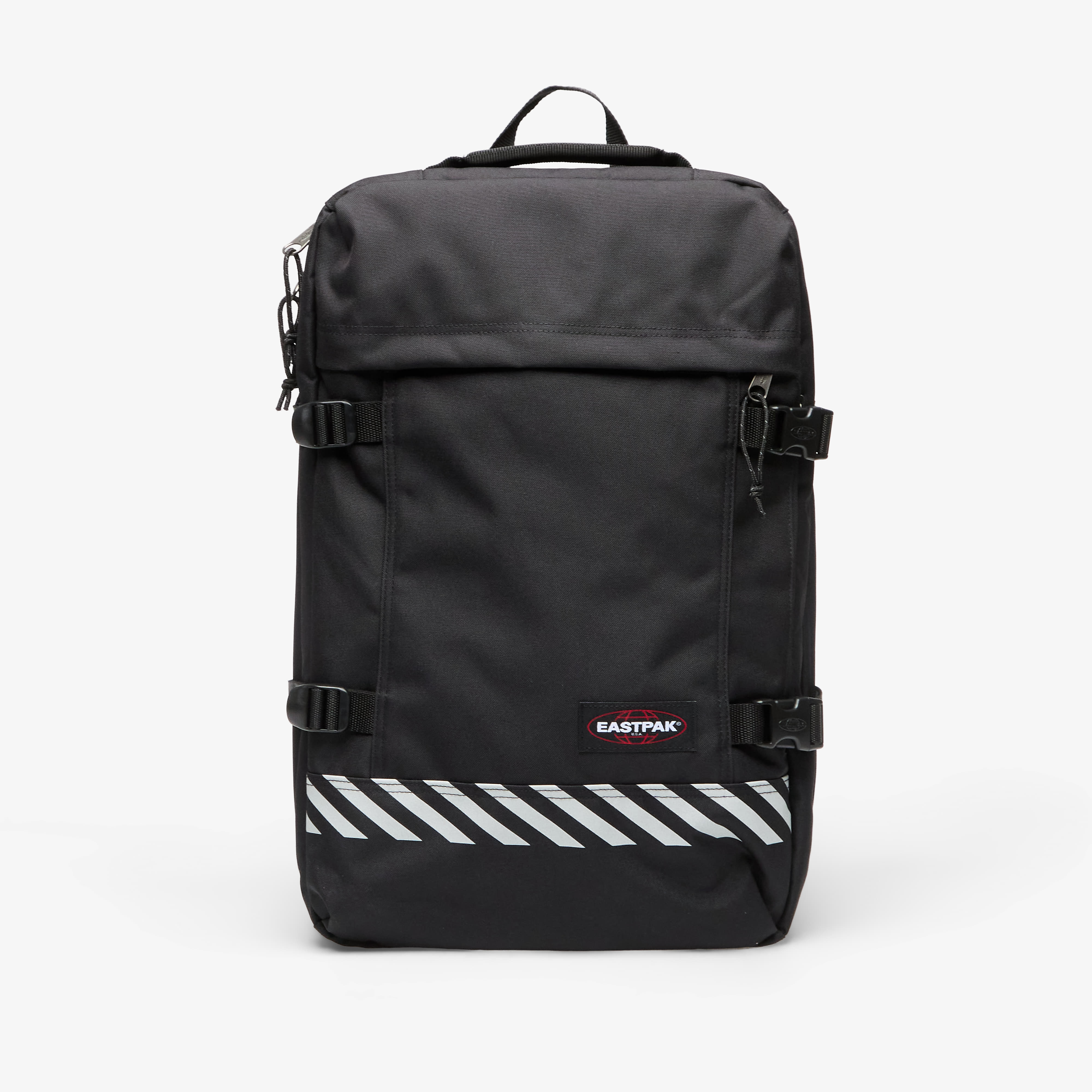 Раница Eastpak Travelpack Refleks Stripe Black 42 l