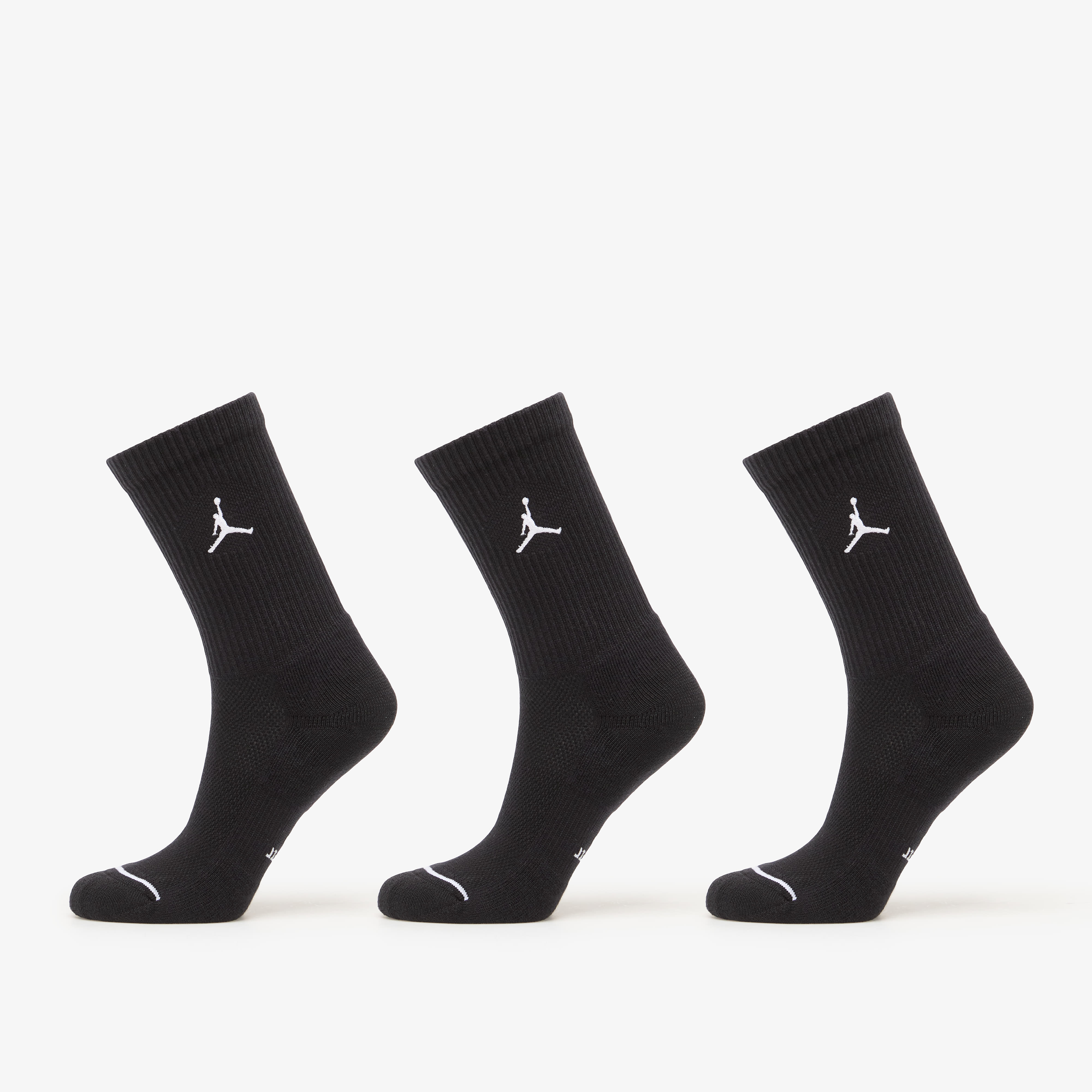 Чорапи Jordan Everyday Crew Socks 3-Pack Black/ White M