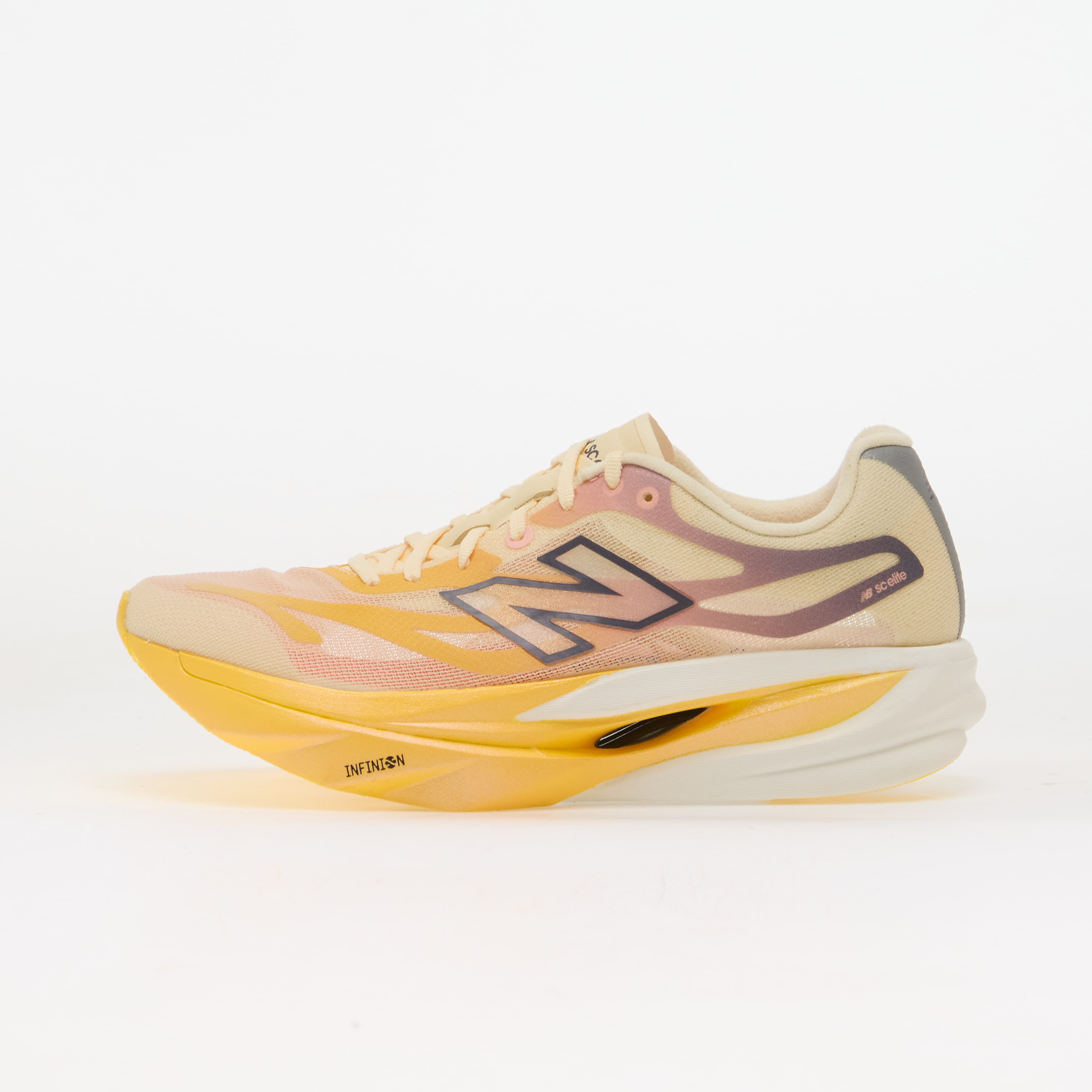 Sneakers New Balance FuelCell SuperComp Elite V6 Satsuma Orange/ Pink Lemonade UK 4.5