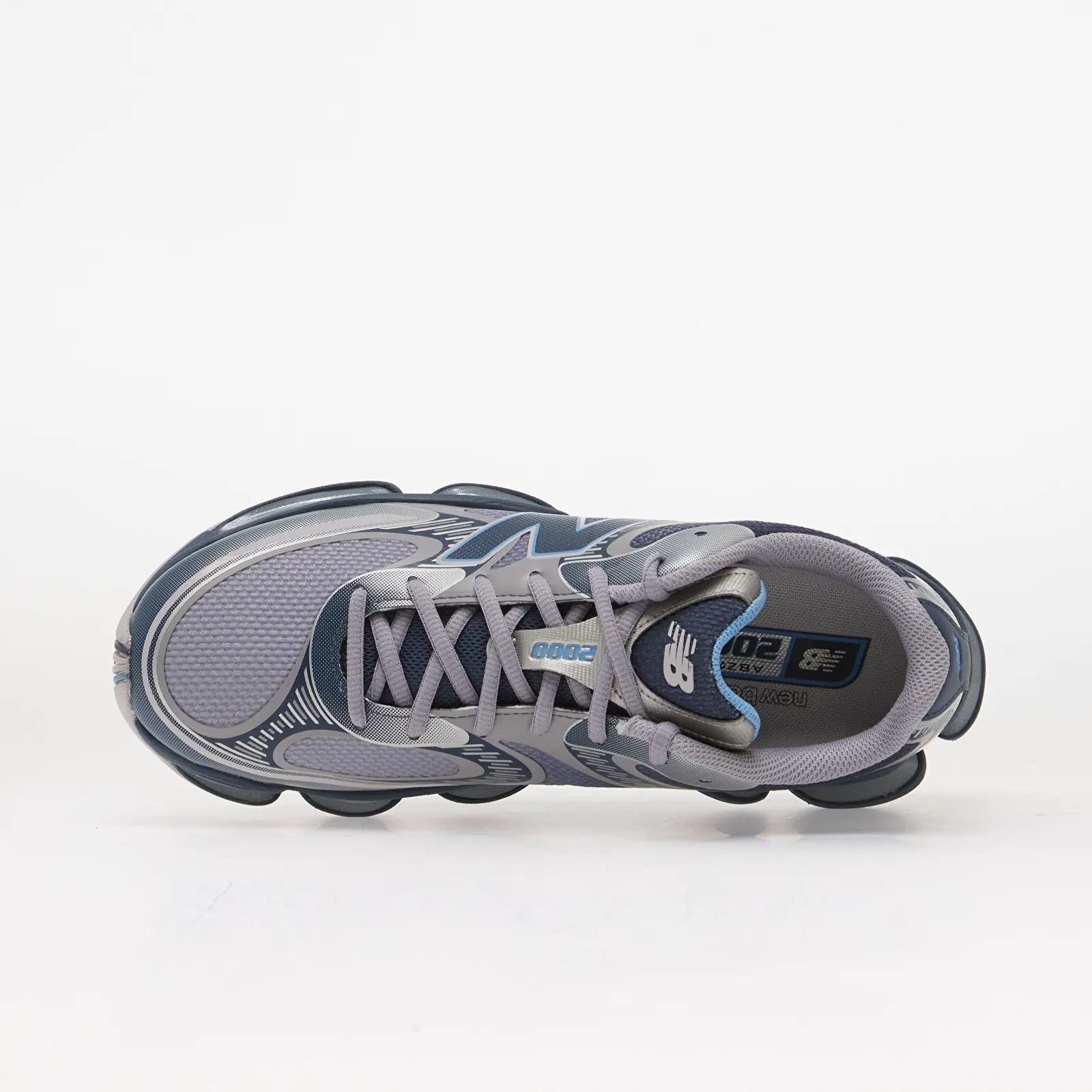 Herren Sneaker und Schuhe New Balance 2000 Vintage Indigo/ Digital Mist/ Silver Metallic