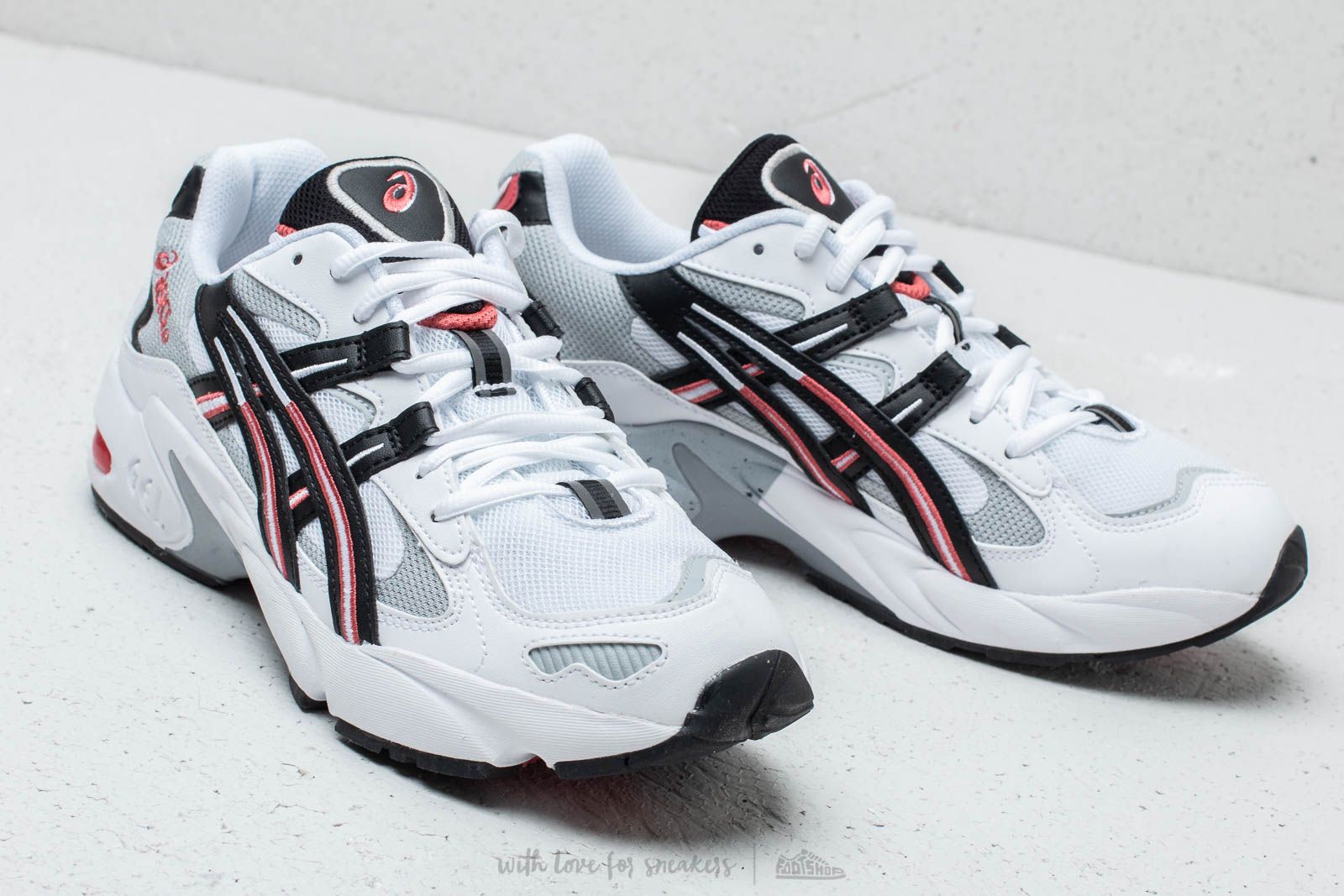 Scarpe uomo Asics Gel Kayano 5 OG White Black Footshop