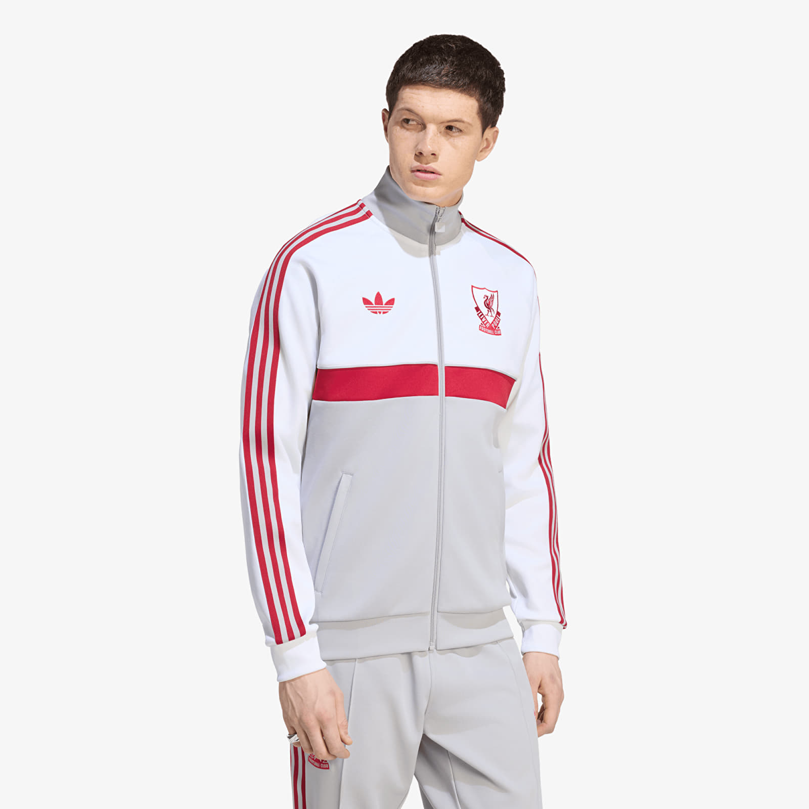 Jackets adidas Liverpool FC Originals Track Top White/ Grey Two