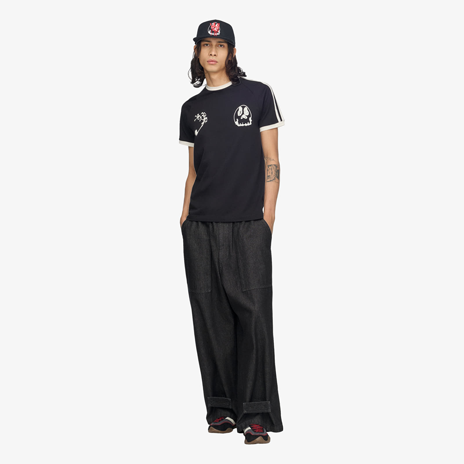 Marškinėliai Y-3 Chito Graphic Cali Tee UNISEX Black
