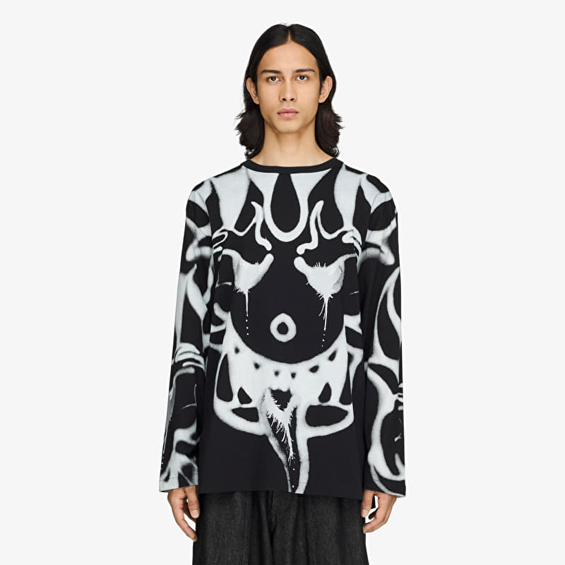 Marškinėliai Y-3 Chito Graphic Long Sleeve Tee UNISEX Black