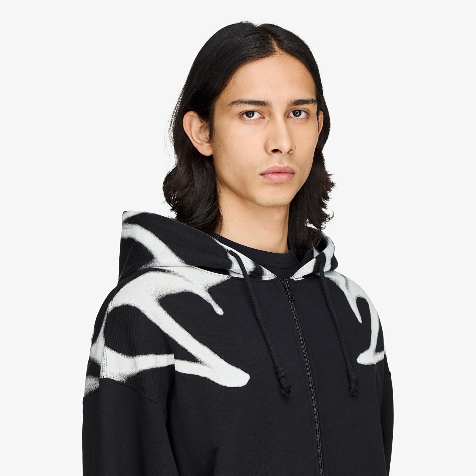 Kapucnis pulóverek és pulcsik Y-3 Chito Graphic French Terry Zip Hoodie UNISEX Black