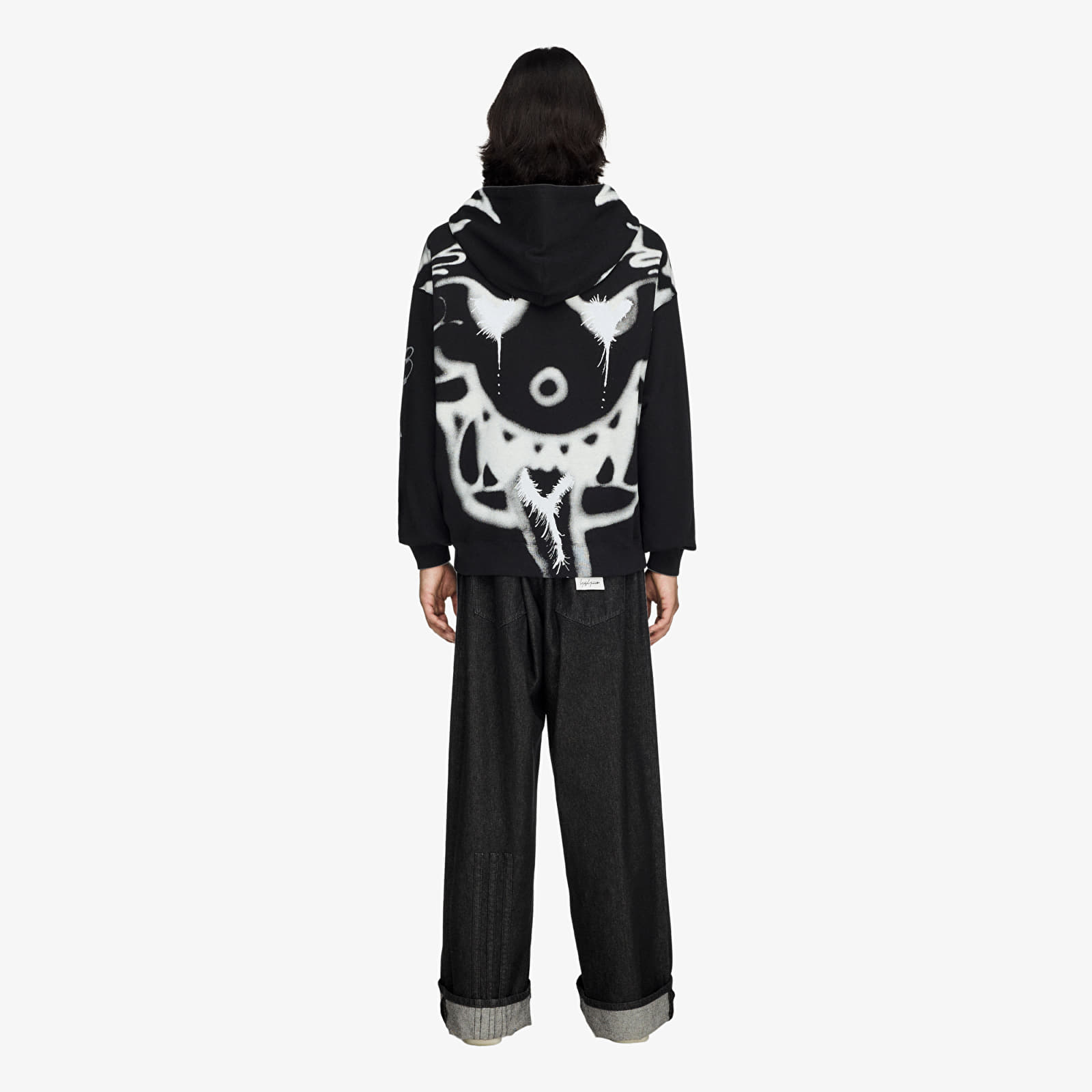 Kapucnis pulóverek és pulcsik Y-3 Chito Graphic French Terry Zip Hoodie UNISEX Black