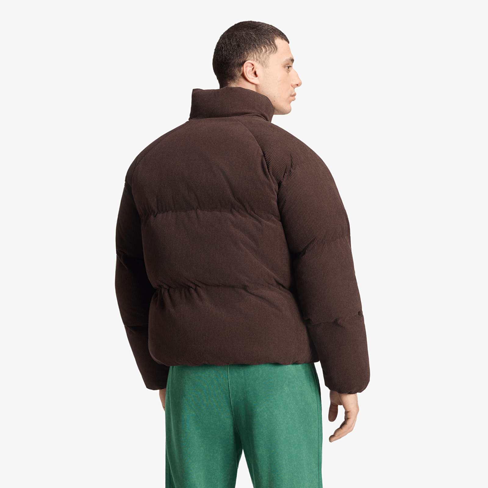 Takit adidas Corduroy Puffer Jacket Aurora Coffee
