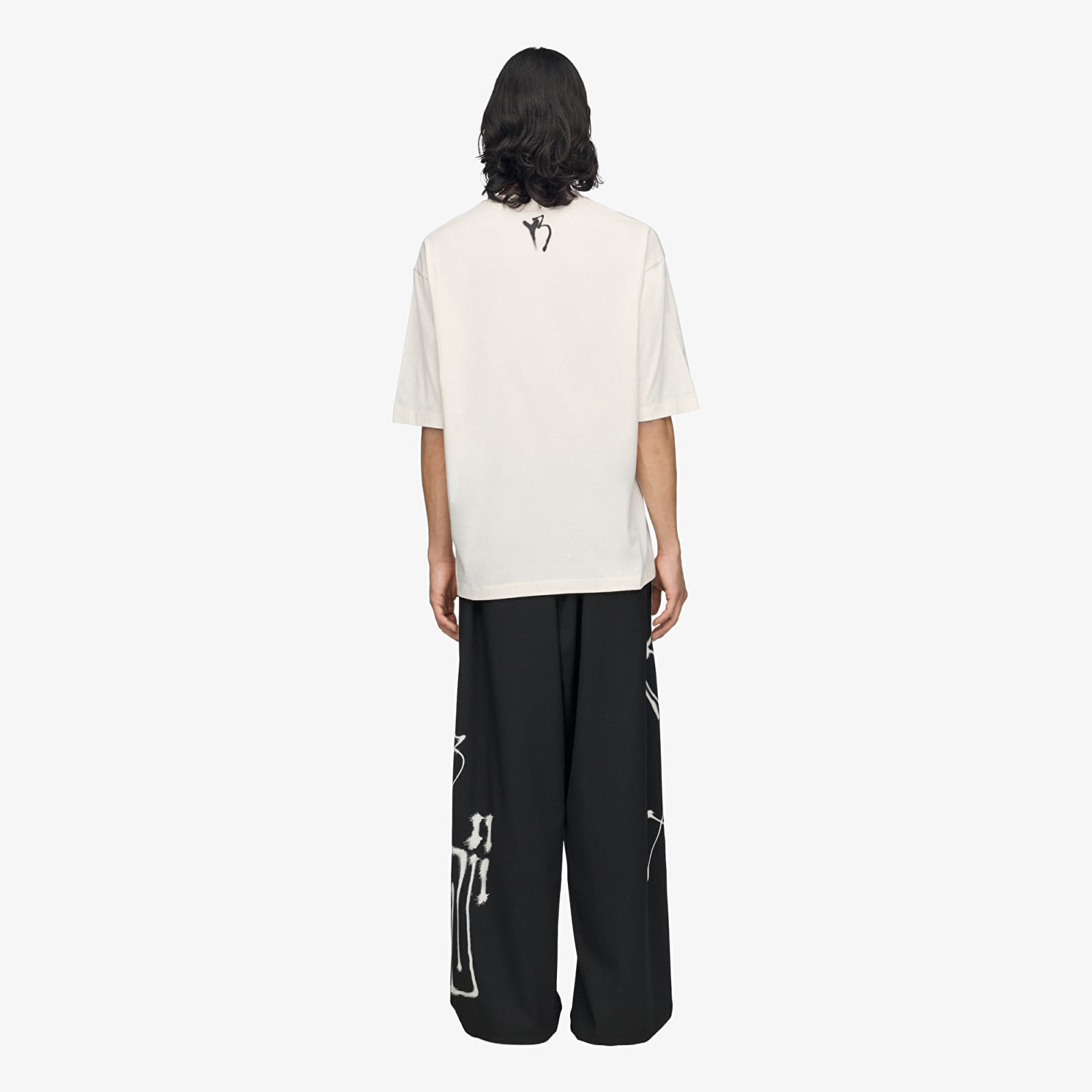 Koszulki Y-3 Chito Graphic Short Sleeve Tee Chalk White
