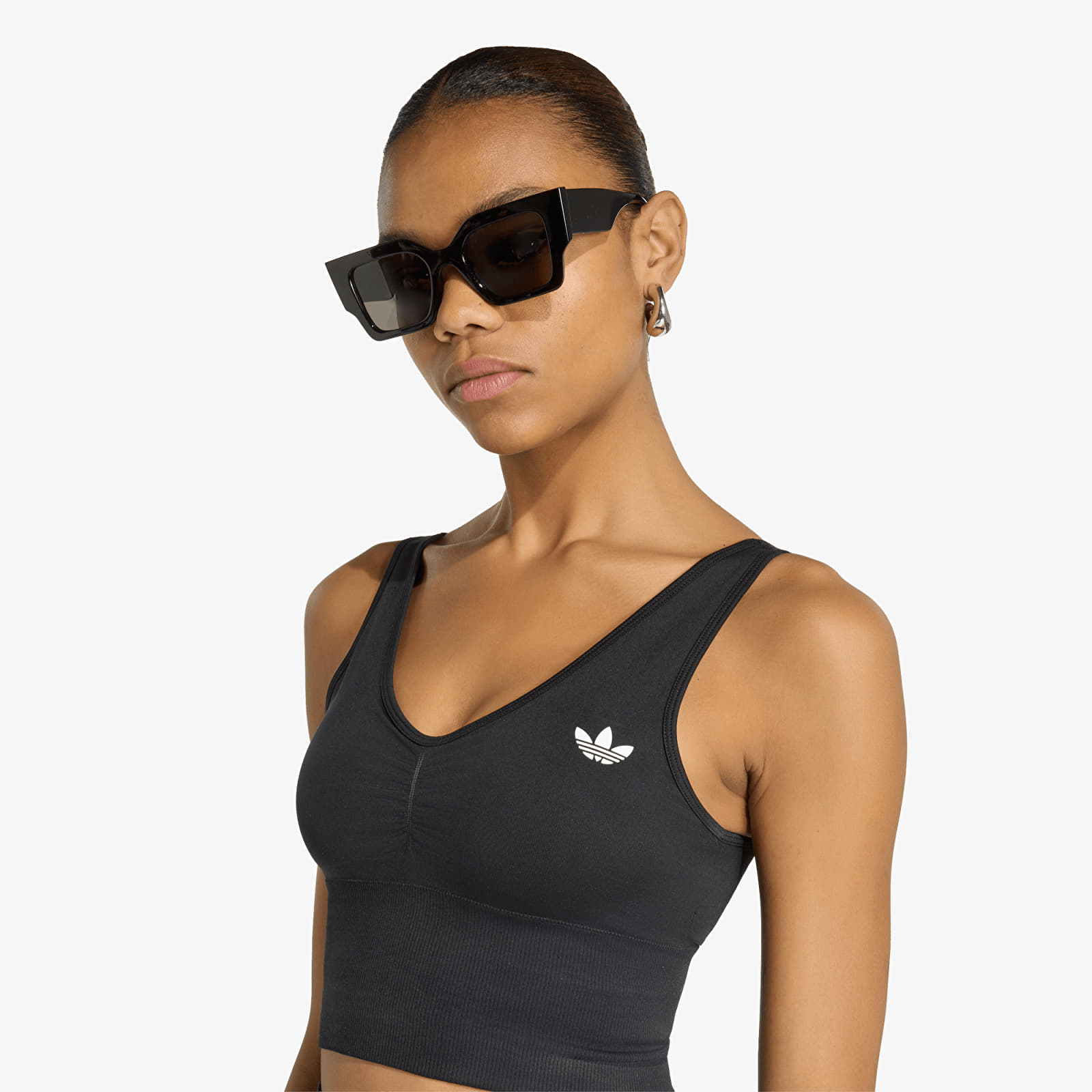 Soutiens-gorge pour femmes adidas Essentials Seamless Bralette Black