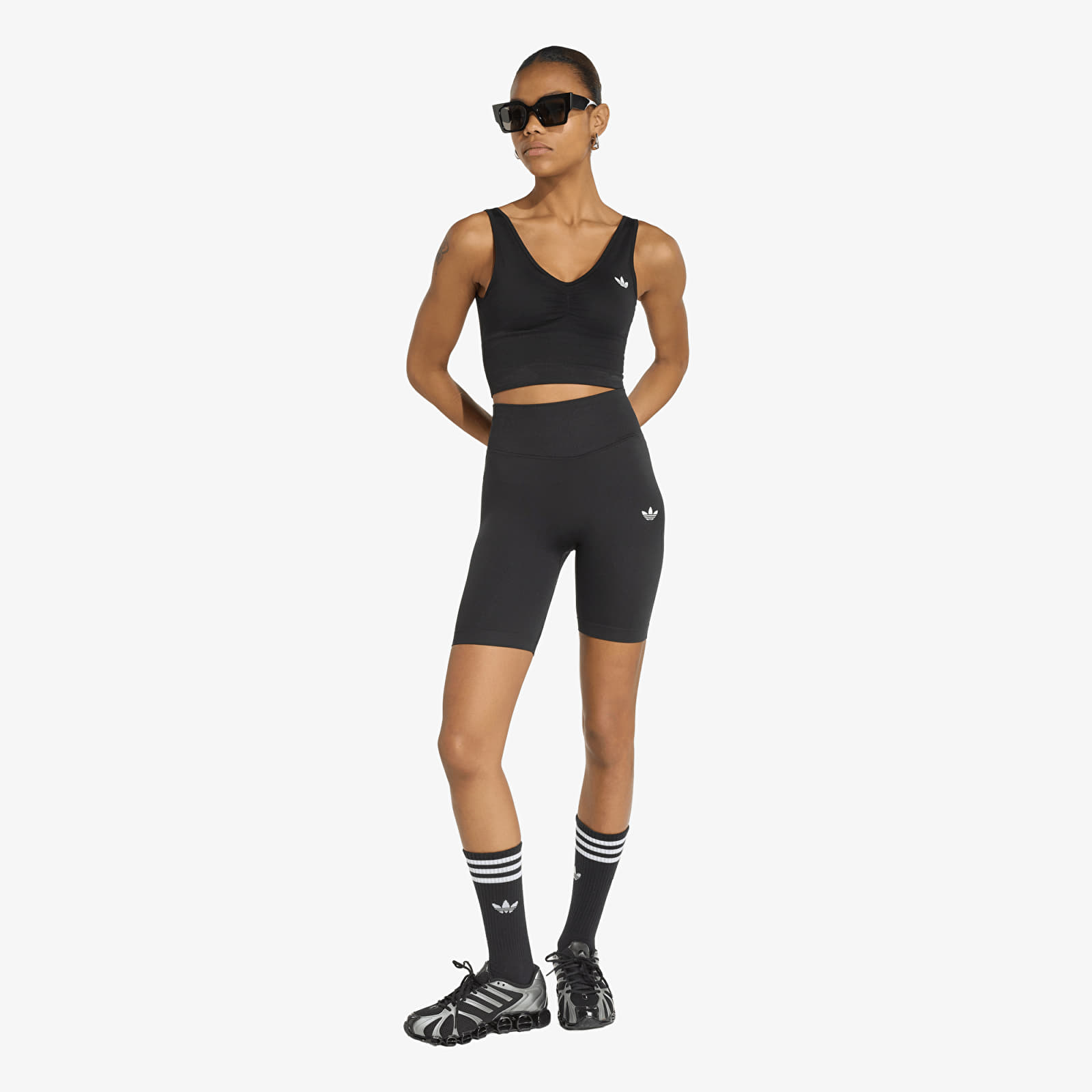 Soutiens-gorge pour femmes adidas Essentials Seamless Bralette Black