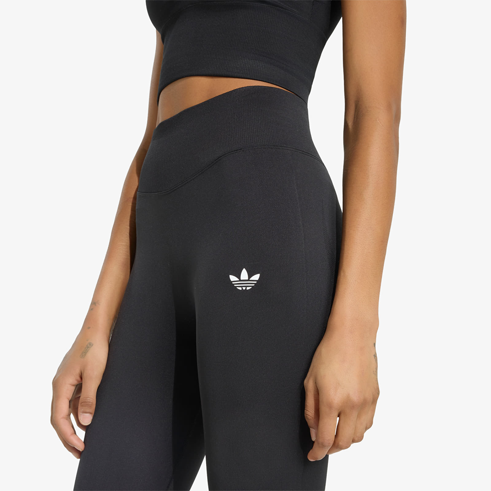 Colanți damă adidas Essentials Seamless Tights Black