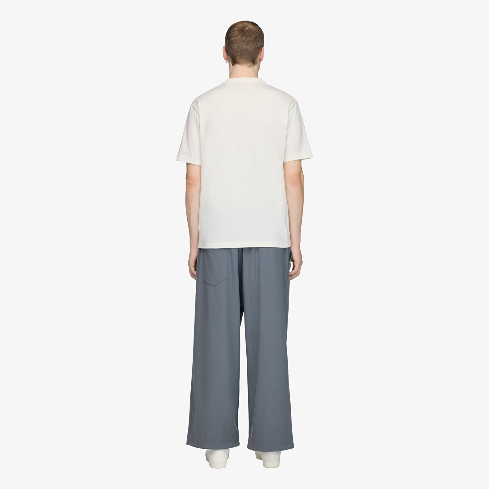 Тениски Y-3 Liquid Logo Short Sleeve Tee UNISEX Chalk White