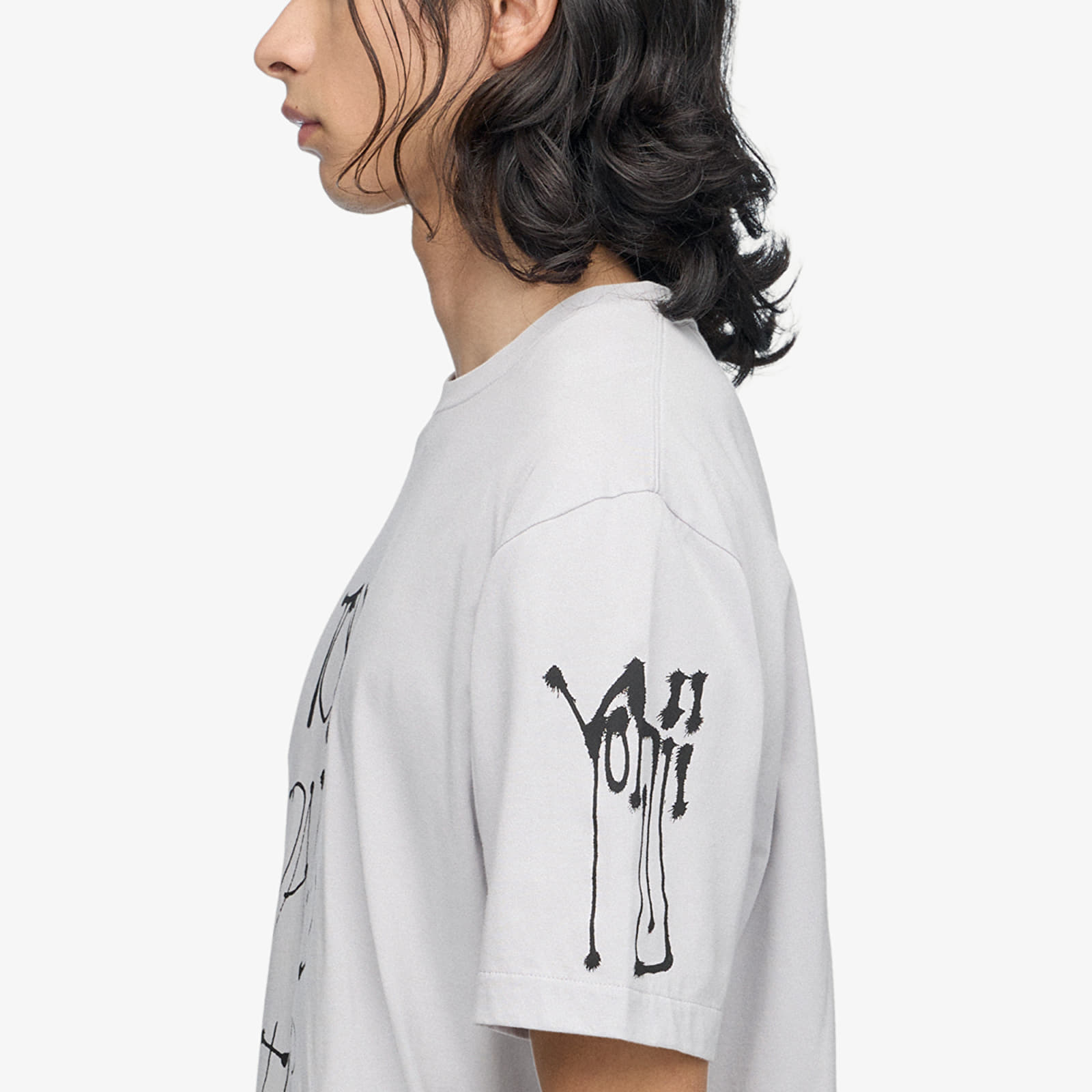 T-shirts  Y-3 Chito City Graphic Short Sleeve Tee UNISEX Lgh Solid Grey