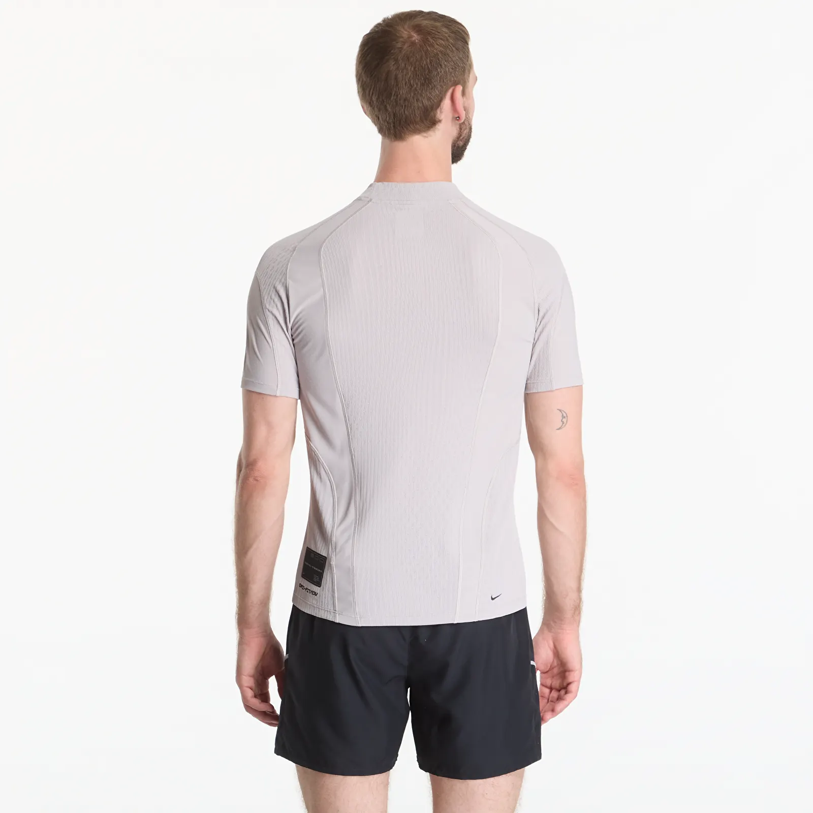 T-krekli Nike Tech Men's Dri-FIT ADV Short-Sleeve Top College Grey/ Black