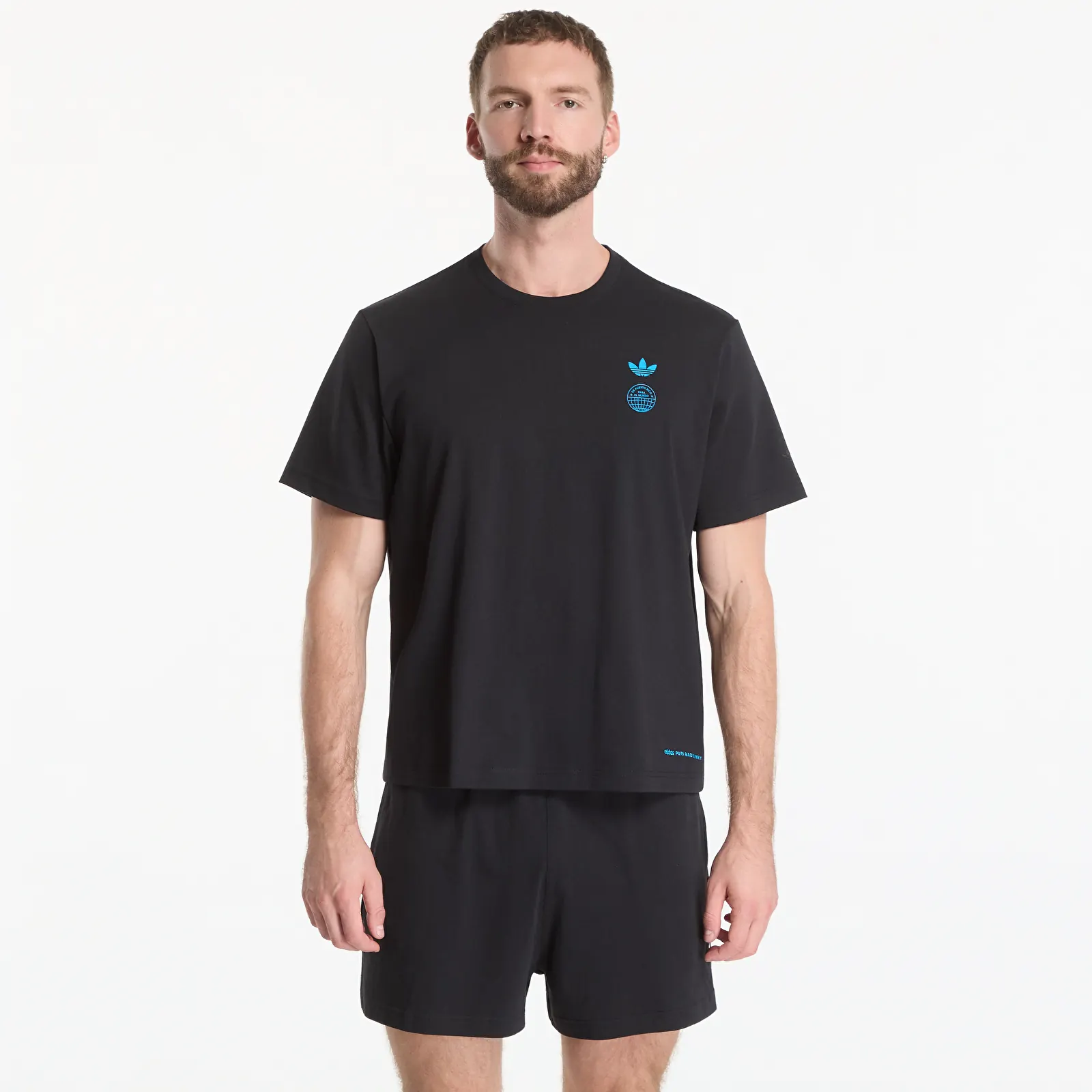 T-shirts adidas Dtmf Bad Bunny Heavyweight Merch Tee UNISEX Black