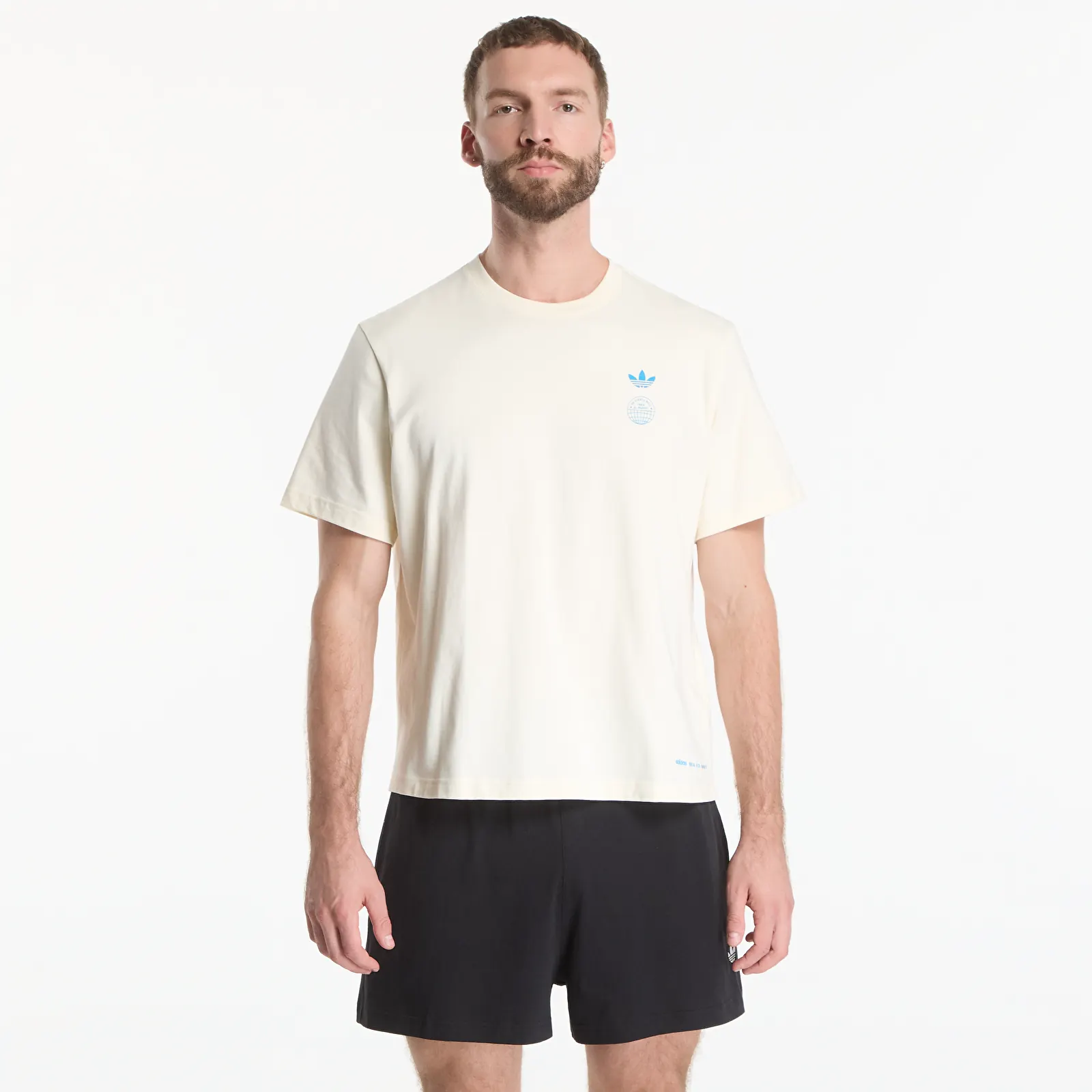 T-särgid adidas Dtmf Bad Bunny Heavyweight Merch Tee UNISEX Cream White