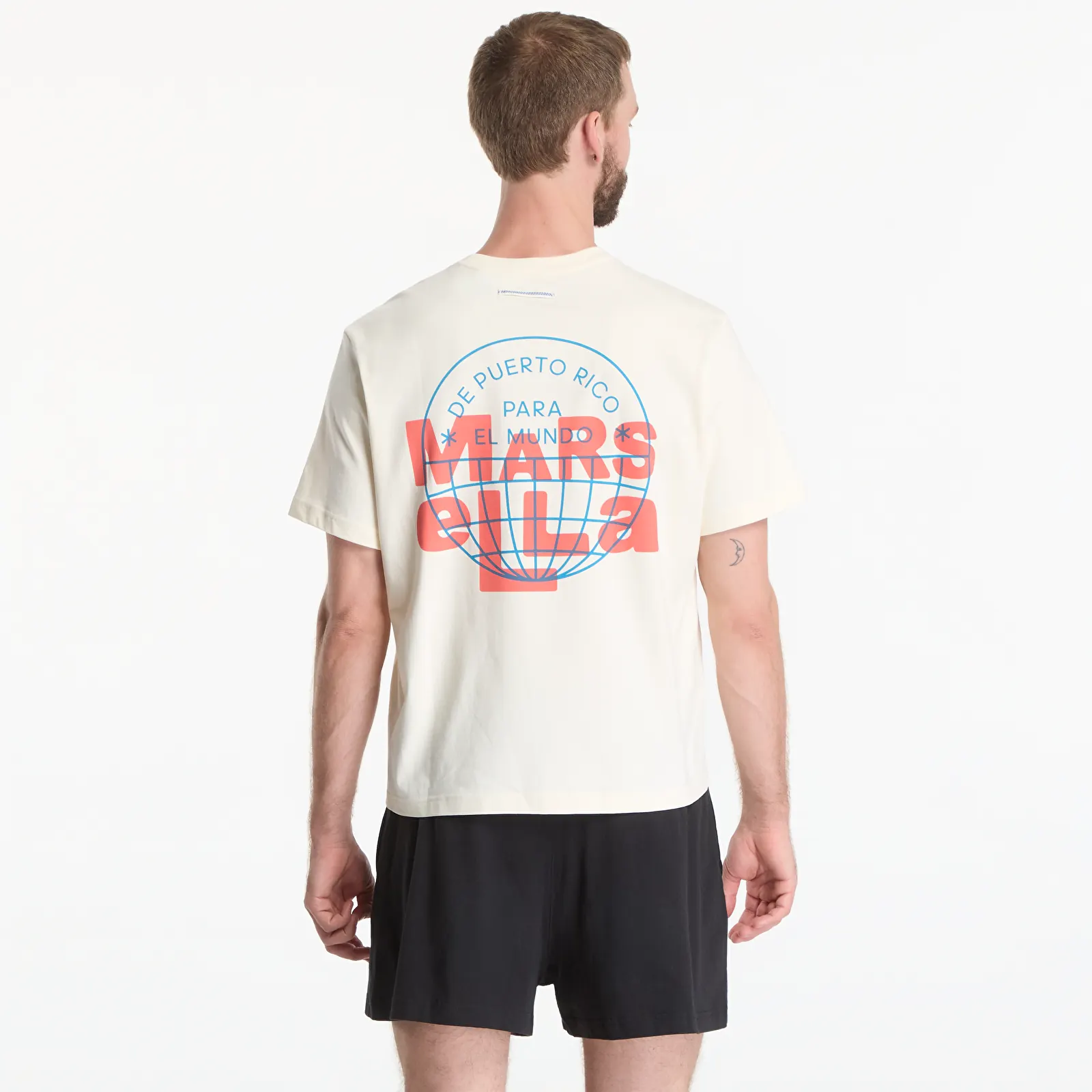 T-särgid adidas Dtmf Bad Bunny Heavyweight Merch Tee UNISEX Cream White