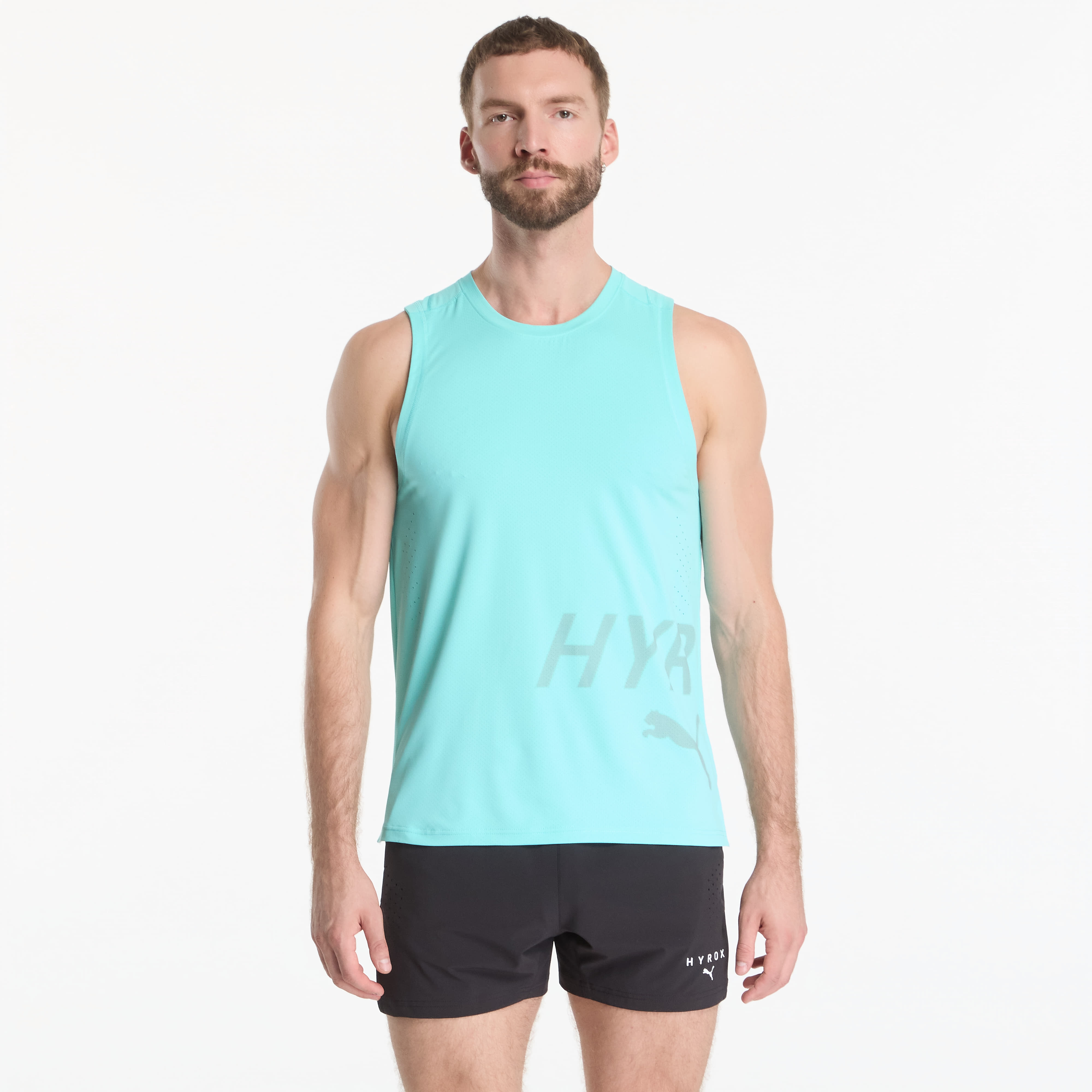 Puma x Hyrox M Pwrmode Training Tank Intense Mint M