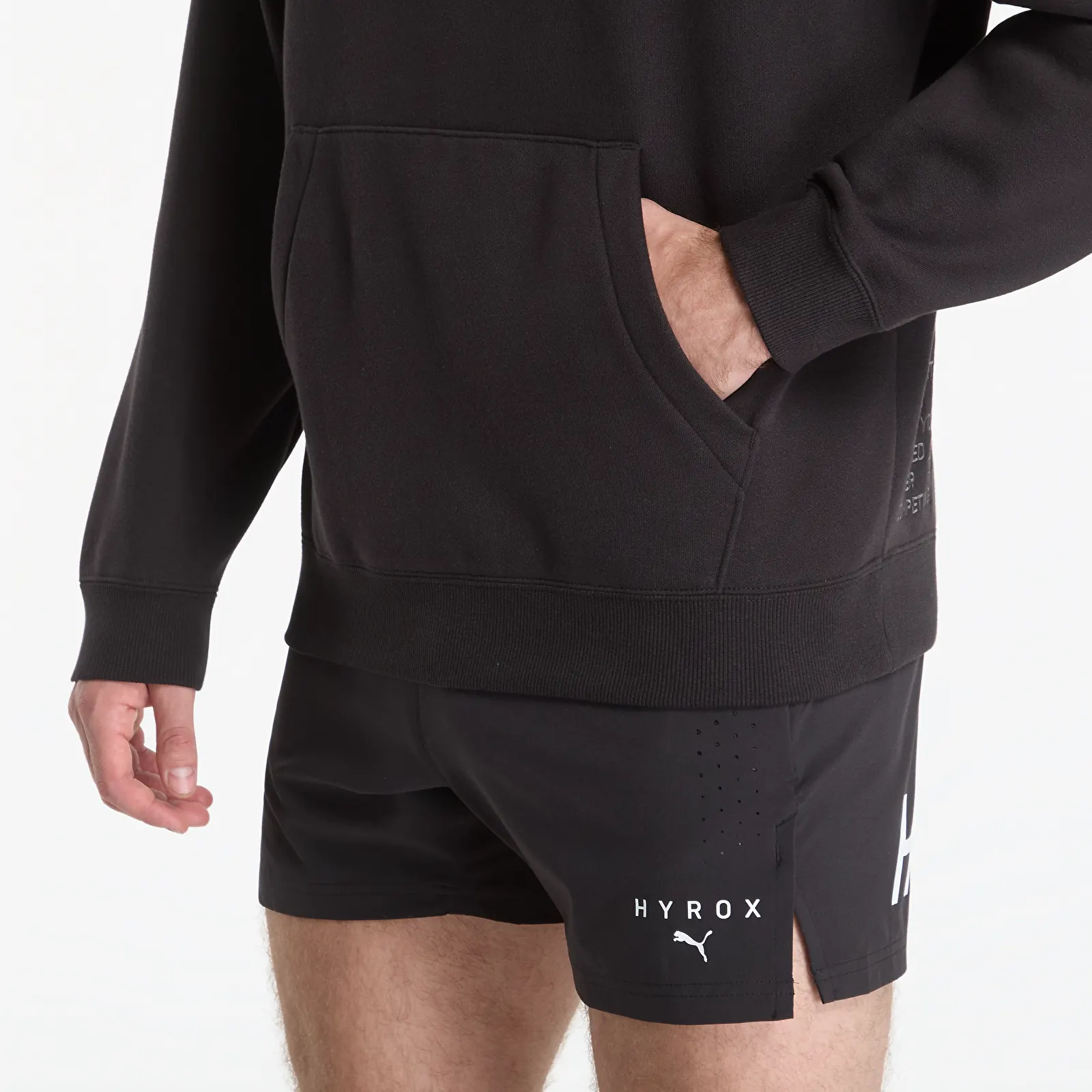 Hættetrøjer og sweatshirts Puma M Puma X Hyrox Heavyweight Hoodie Puma Black