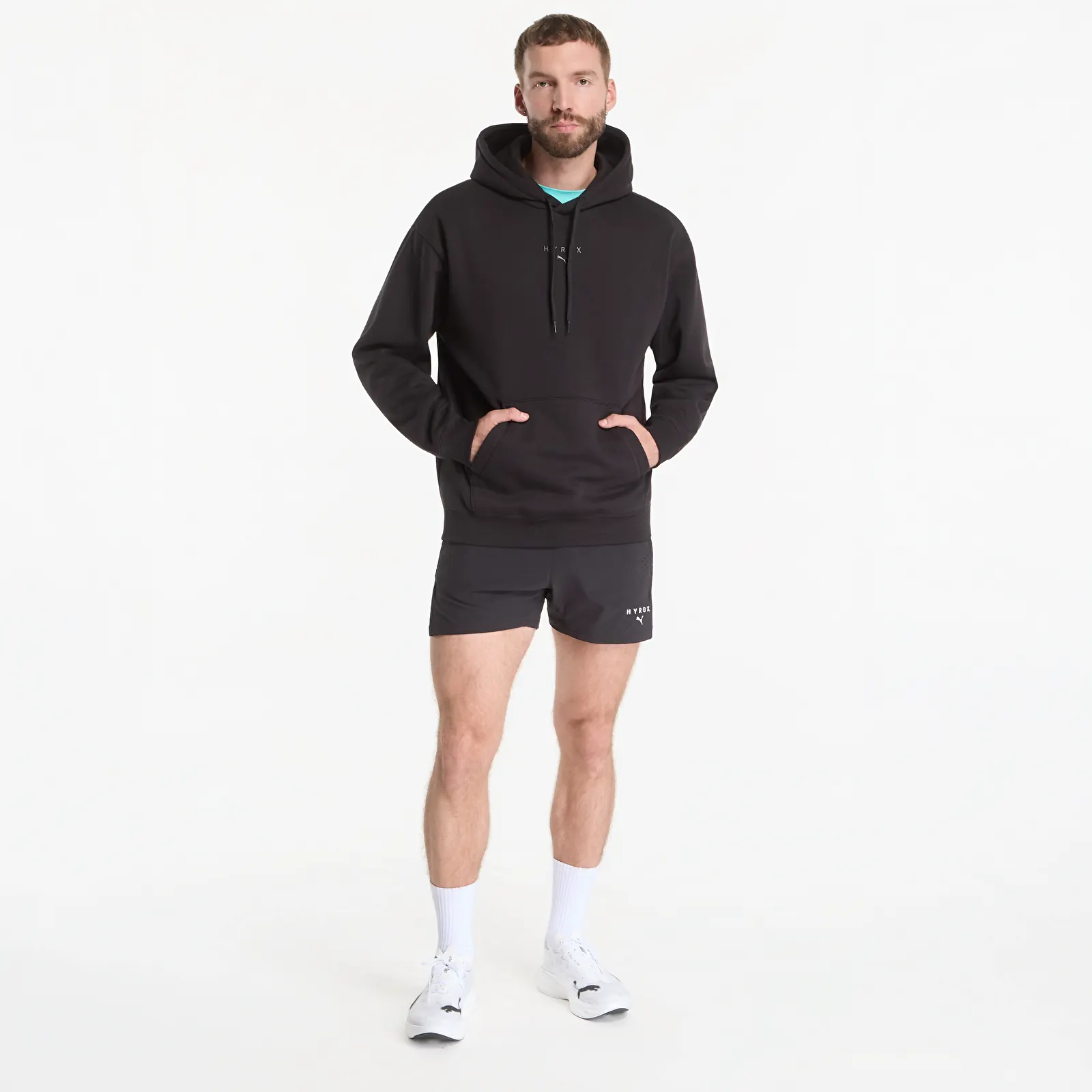 Hættetrøjer og sweatshirts Puma M Puma X Hyrox Heavyweight Hoodie Puma Black
