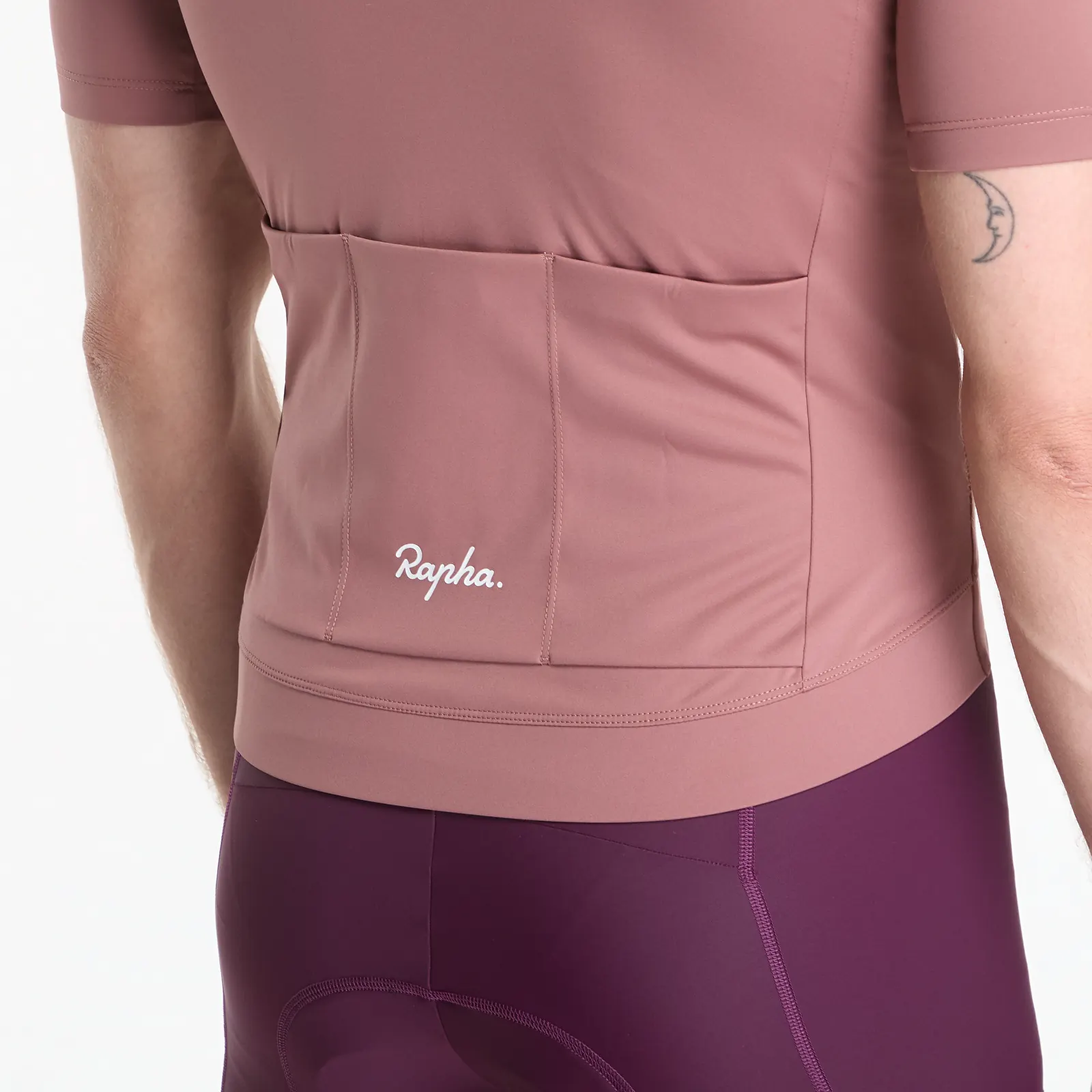 Trikots Rapha Men's Core Jersey Rose Brown/ White