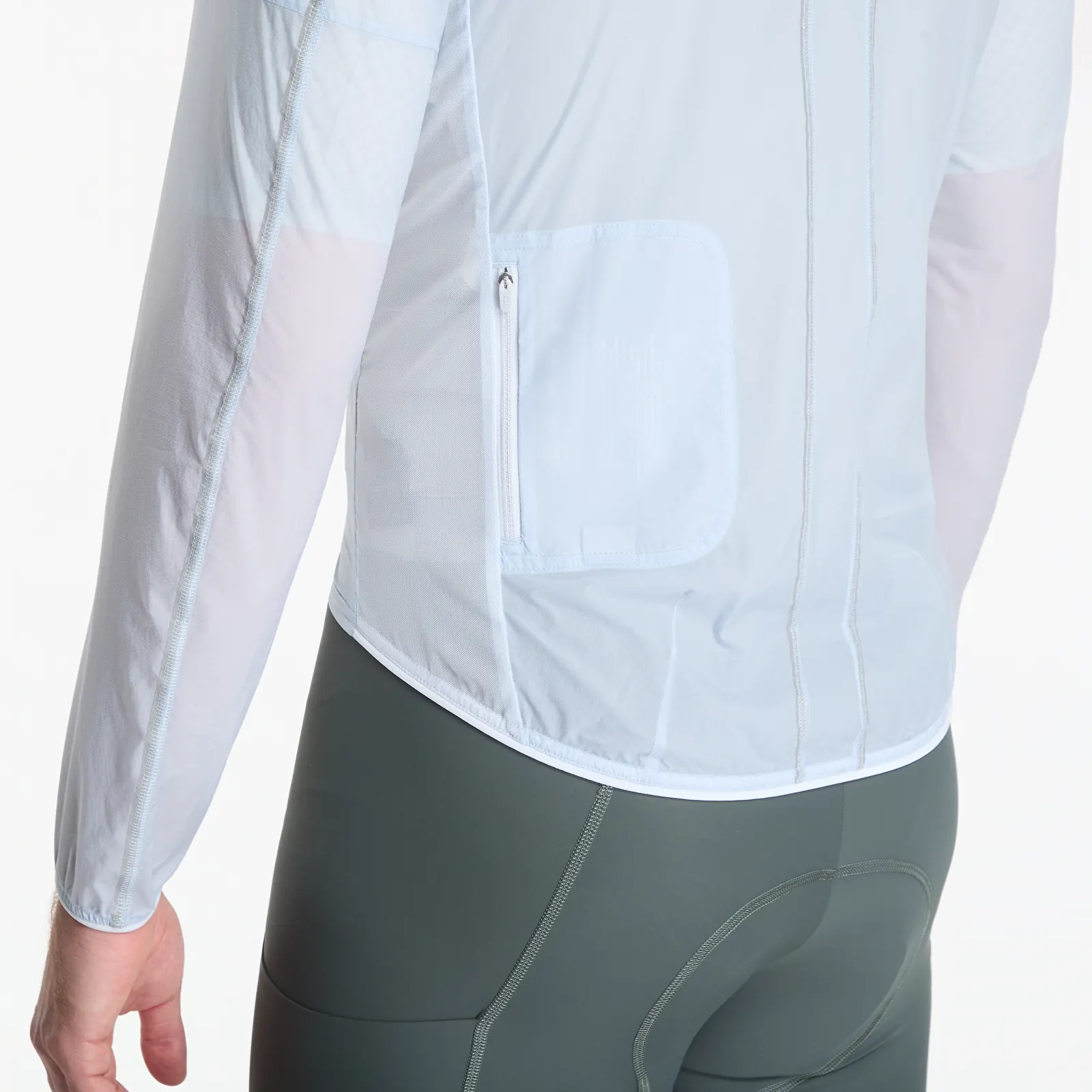 Coach Jackets Rapha Men's Brevet Element Wind Jacket Ice/ Silver