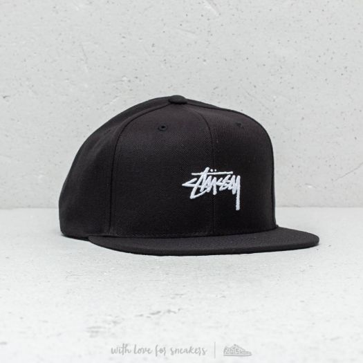 Hats caps St ssy HO18 Stock Cap Black Footshop