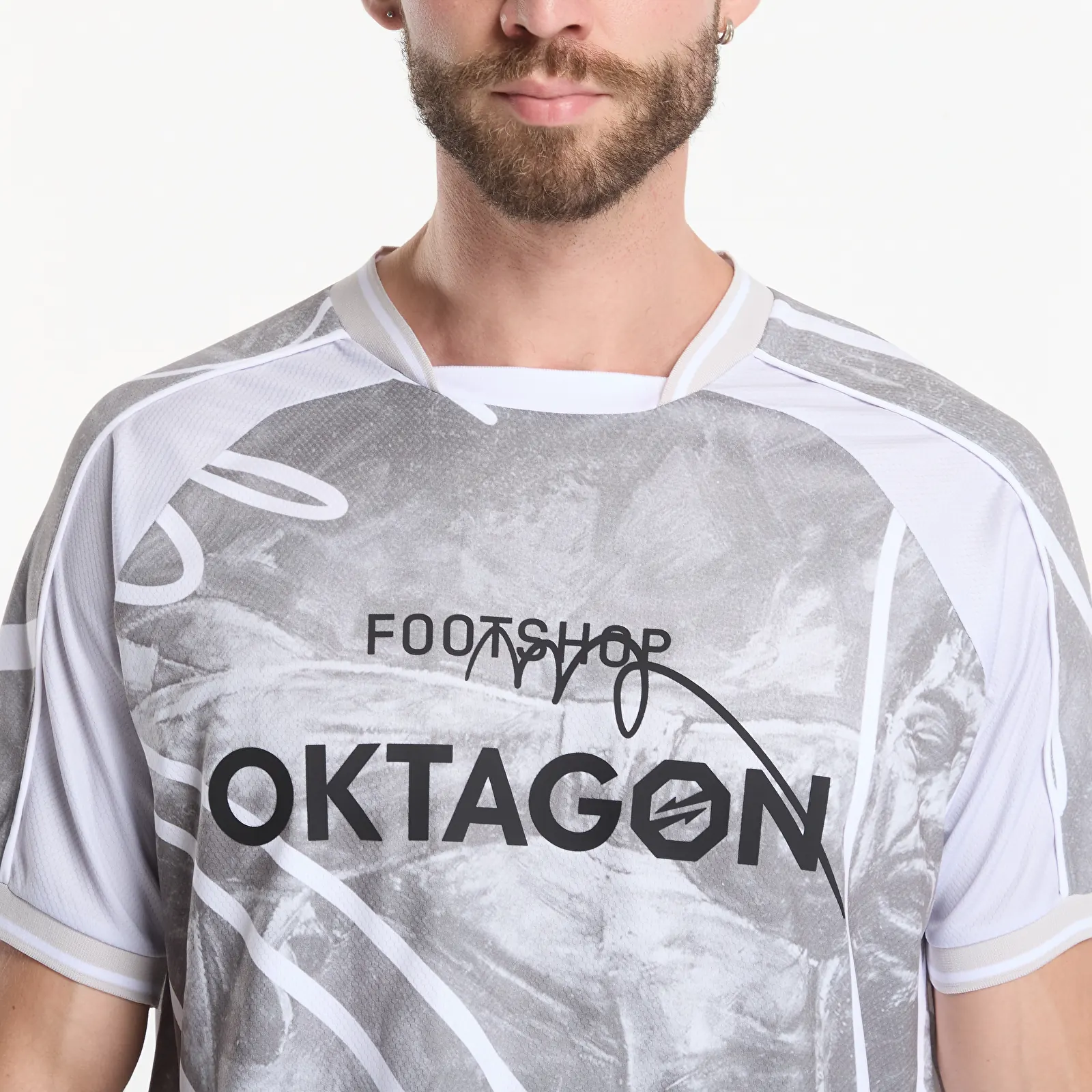 Jerseys Footshop x Oktagon Jersey White