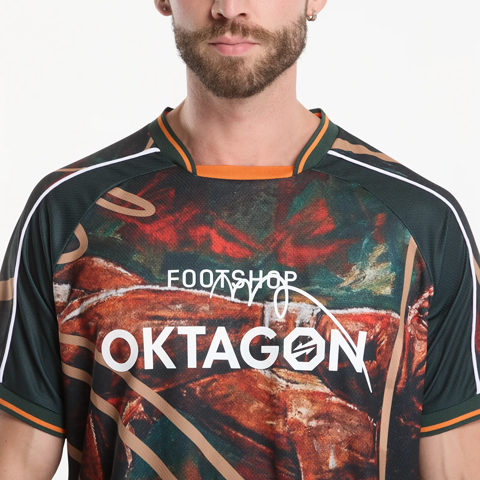 Jerseys Footshop x Oktagon Jersey Brown
