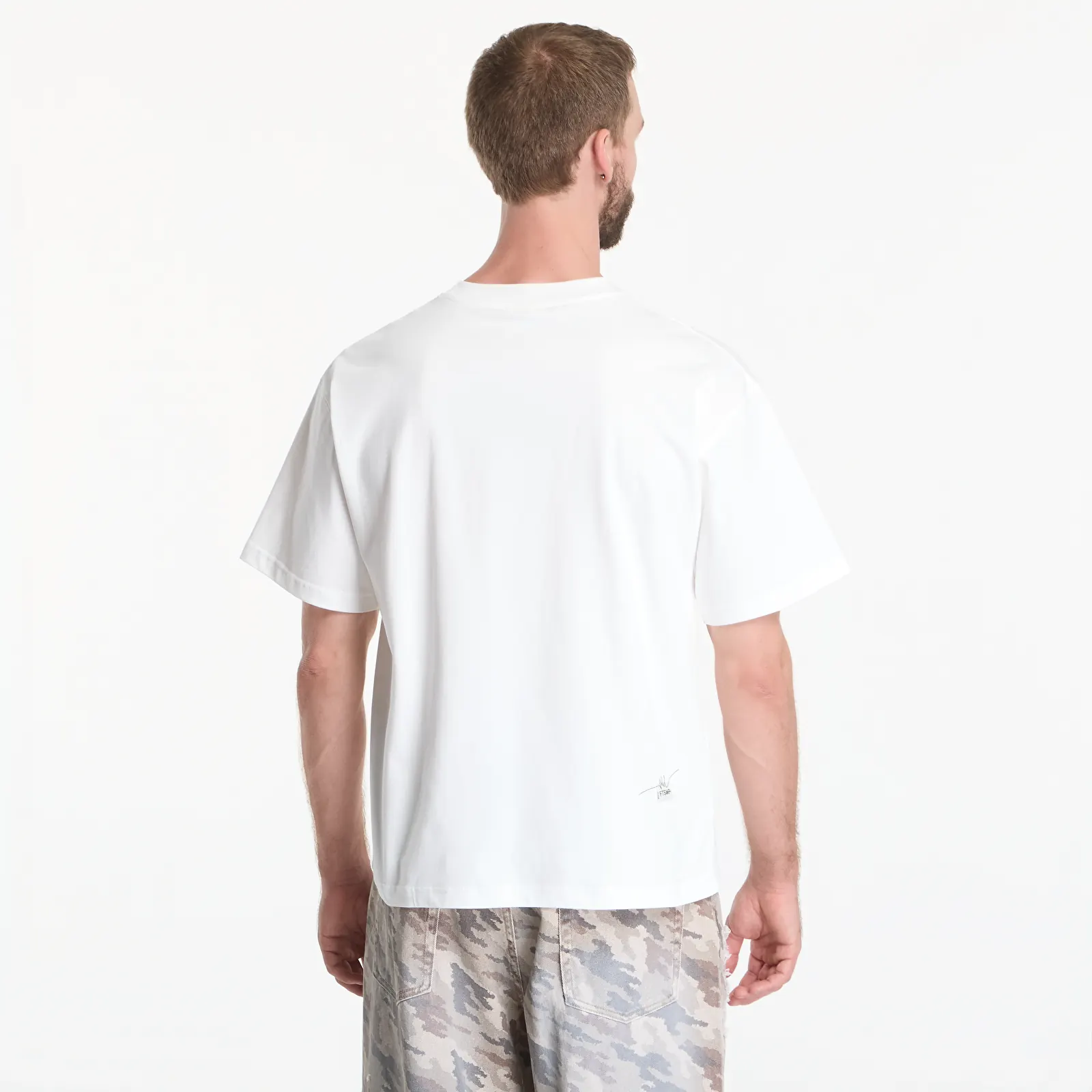 T-Shirts Footshop x Oktagon T-Shirt Frame White