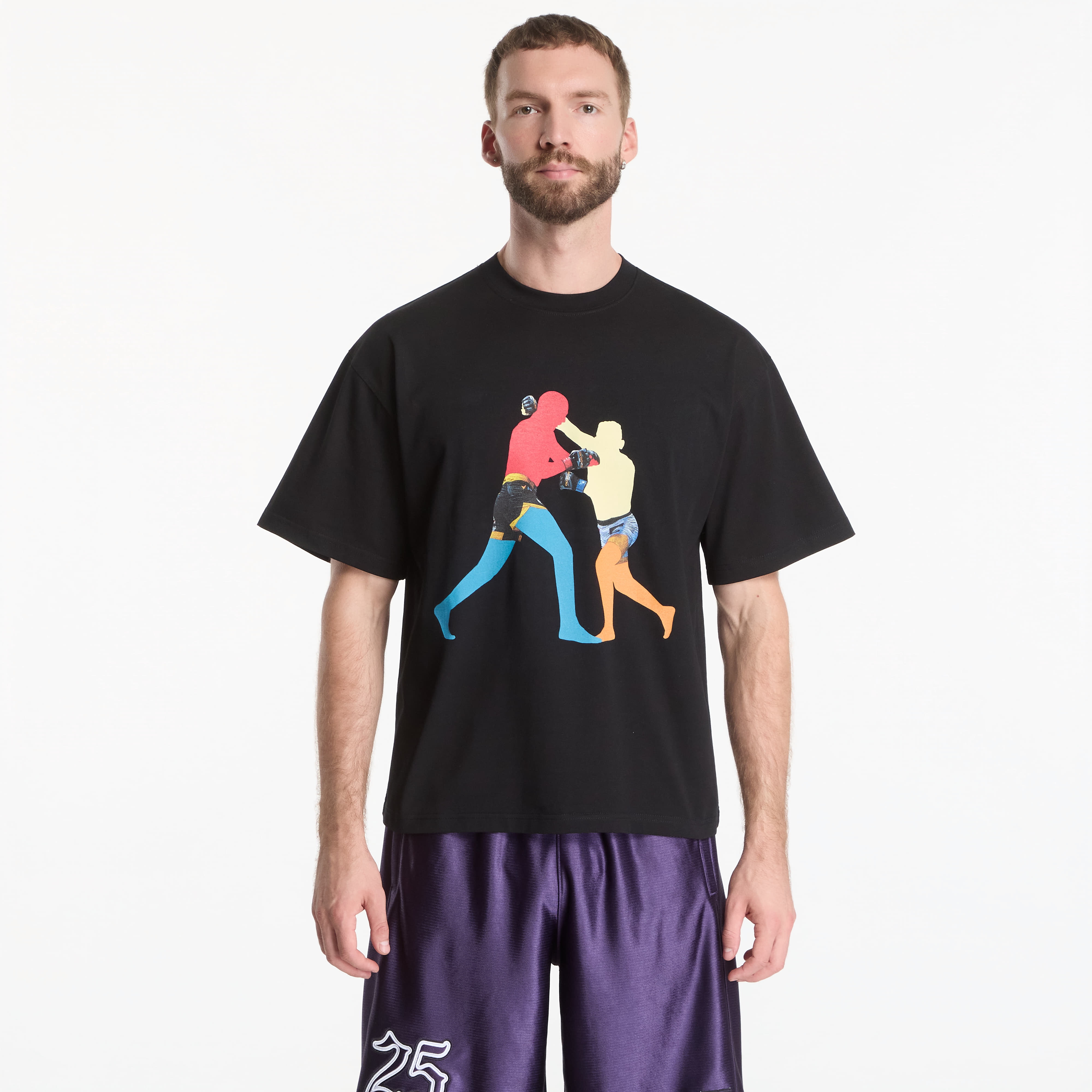 Тениска Footshop x Oktagon T-Shirt Fighters Black S