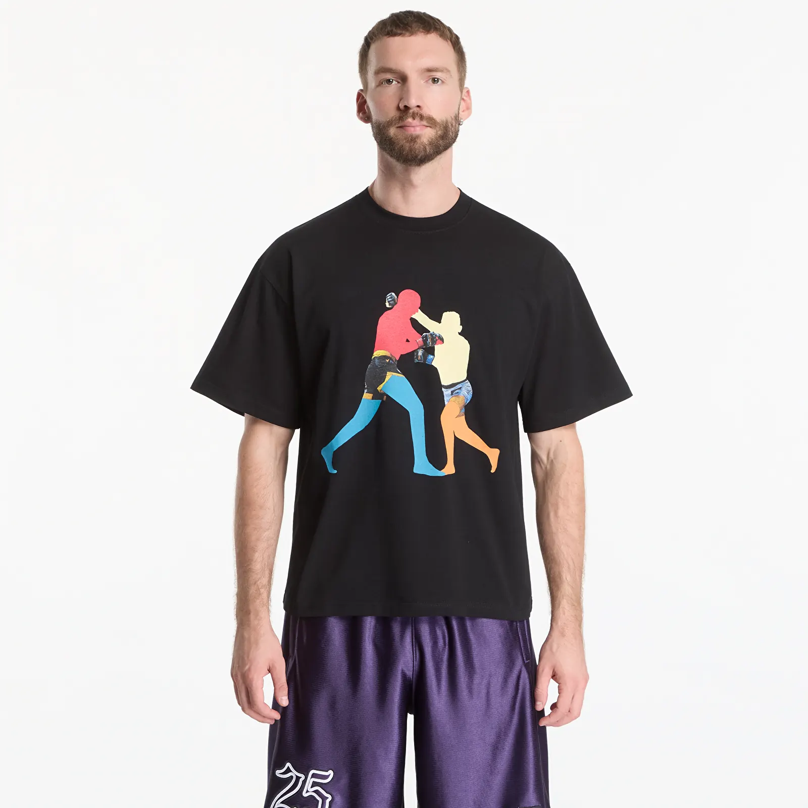 T-Shirts Footshop x Oktagon T-Shirt Fighters Black
